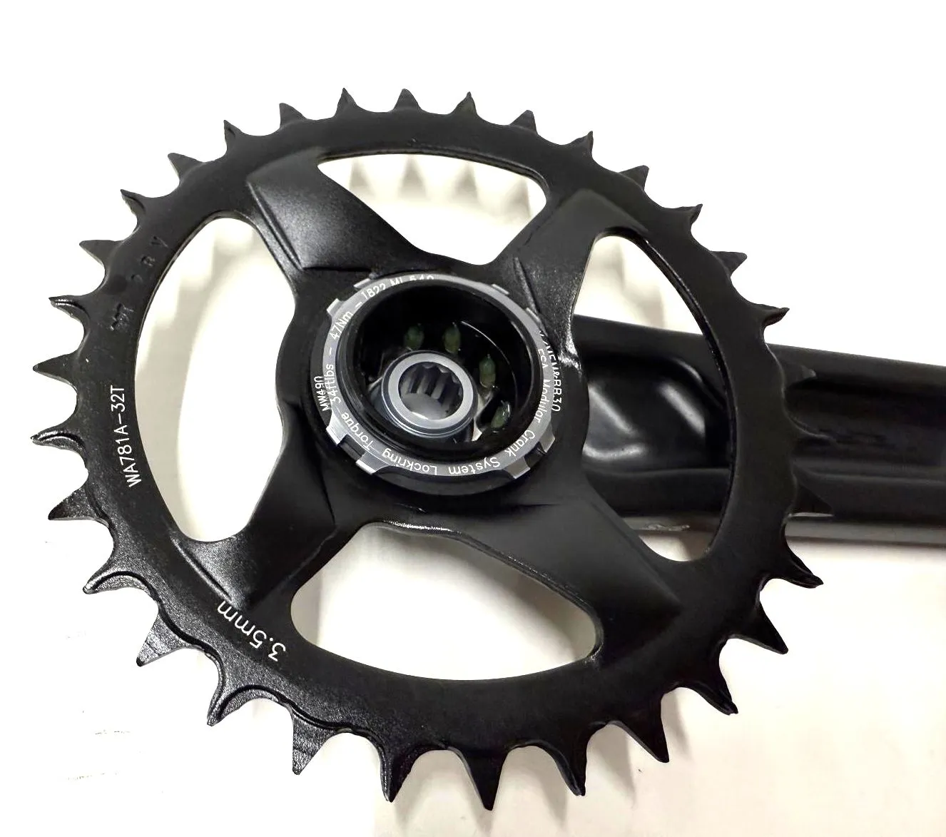 FSA Afterburner 1X Modular BB392EVO Mountain Crankset 175mm 11/12 Speed 32t 30mm