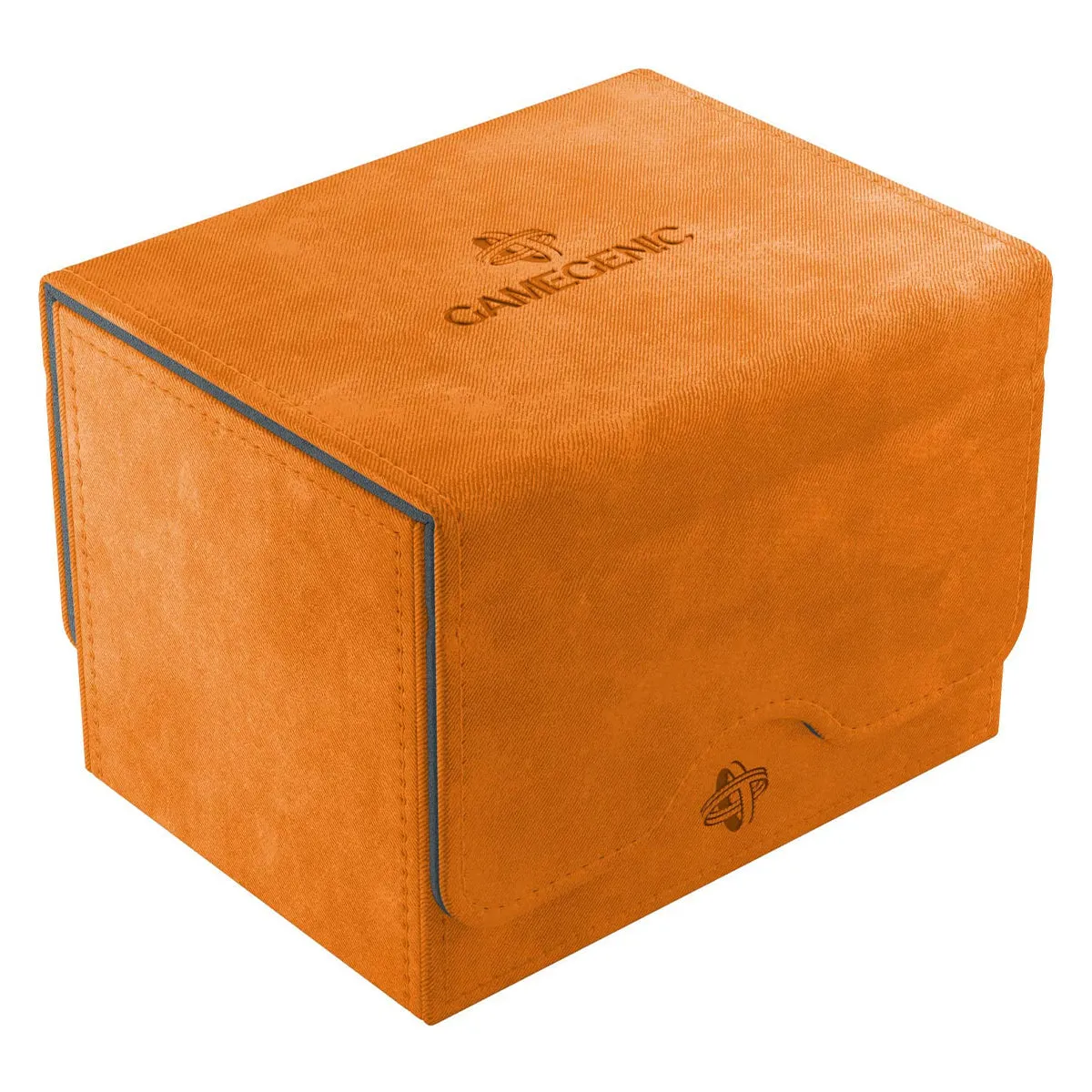 Gamegenic Sidekick 100  Convertible Orange Deck Box