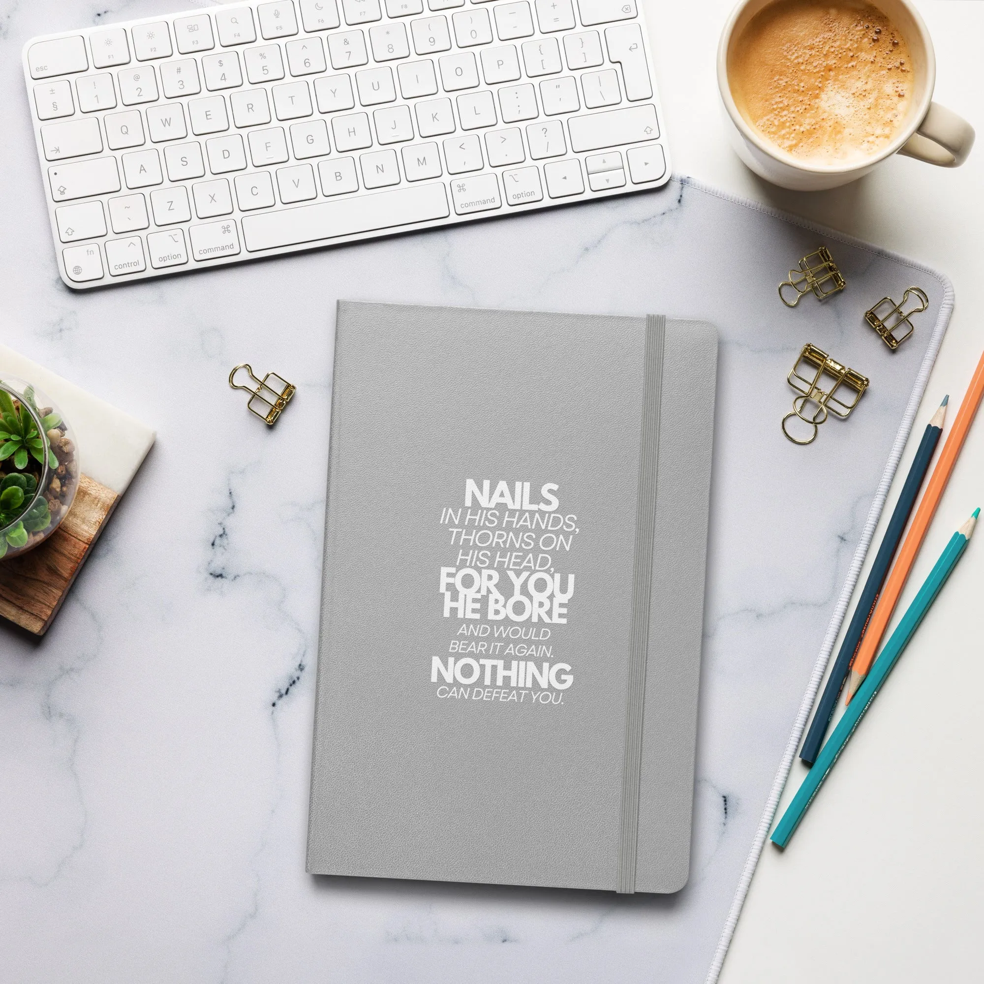 Gift for Him Hardcover bound notebook