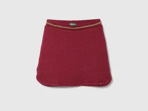 Girls Quilted Regular Fit Skirt