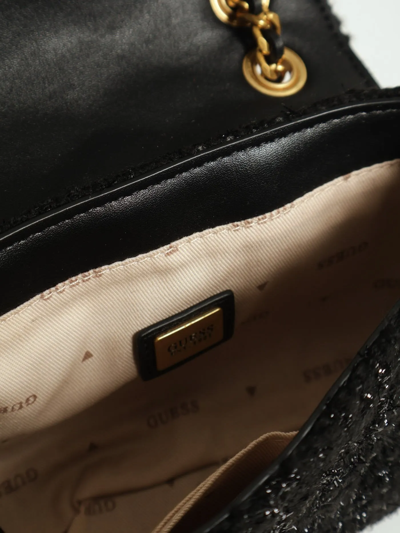 Giully Convertible X-Body Flap Bag - Black