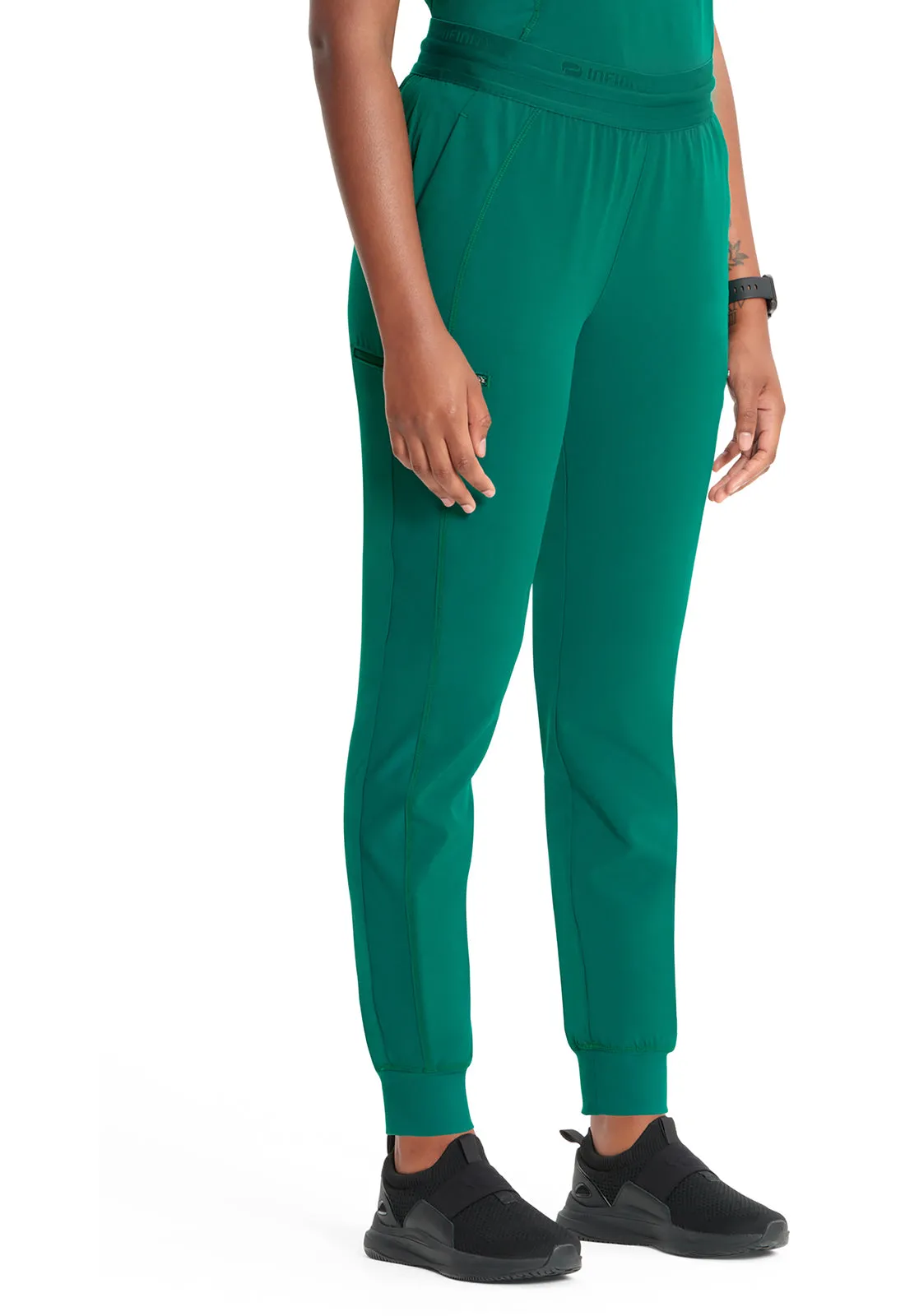 GNR8 IN122A Mid Rise Jogger Hunter