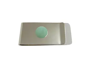 Green Aventurine Gemstone Money Clip