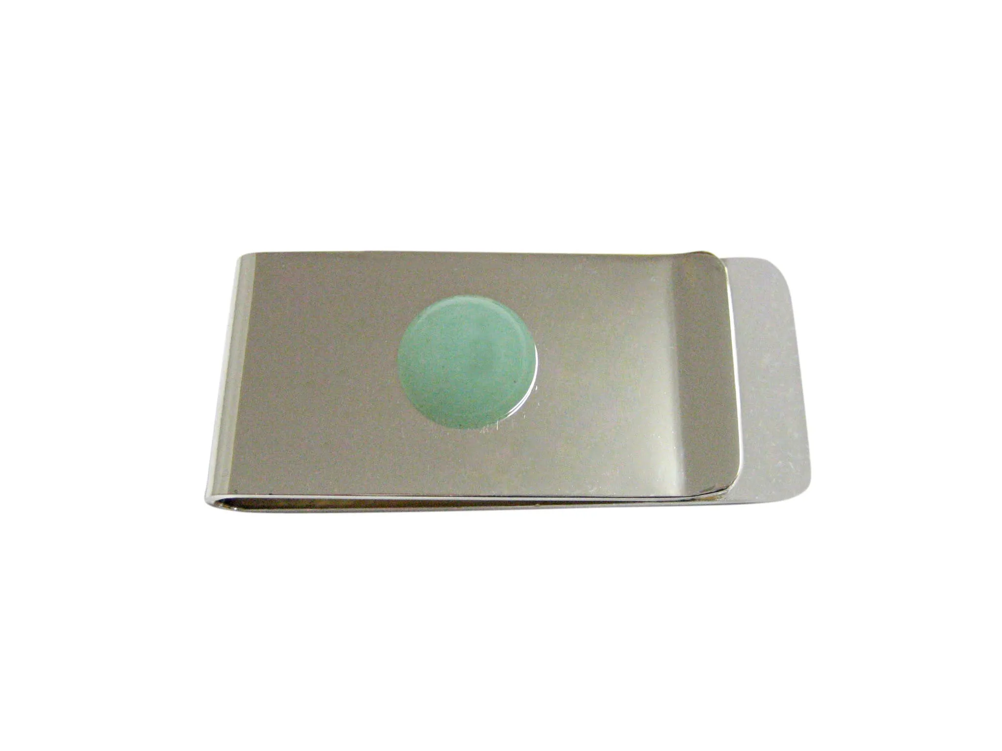 Green Aventurine Gemstone Money Clip