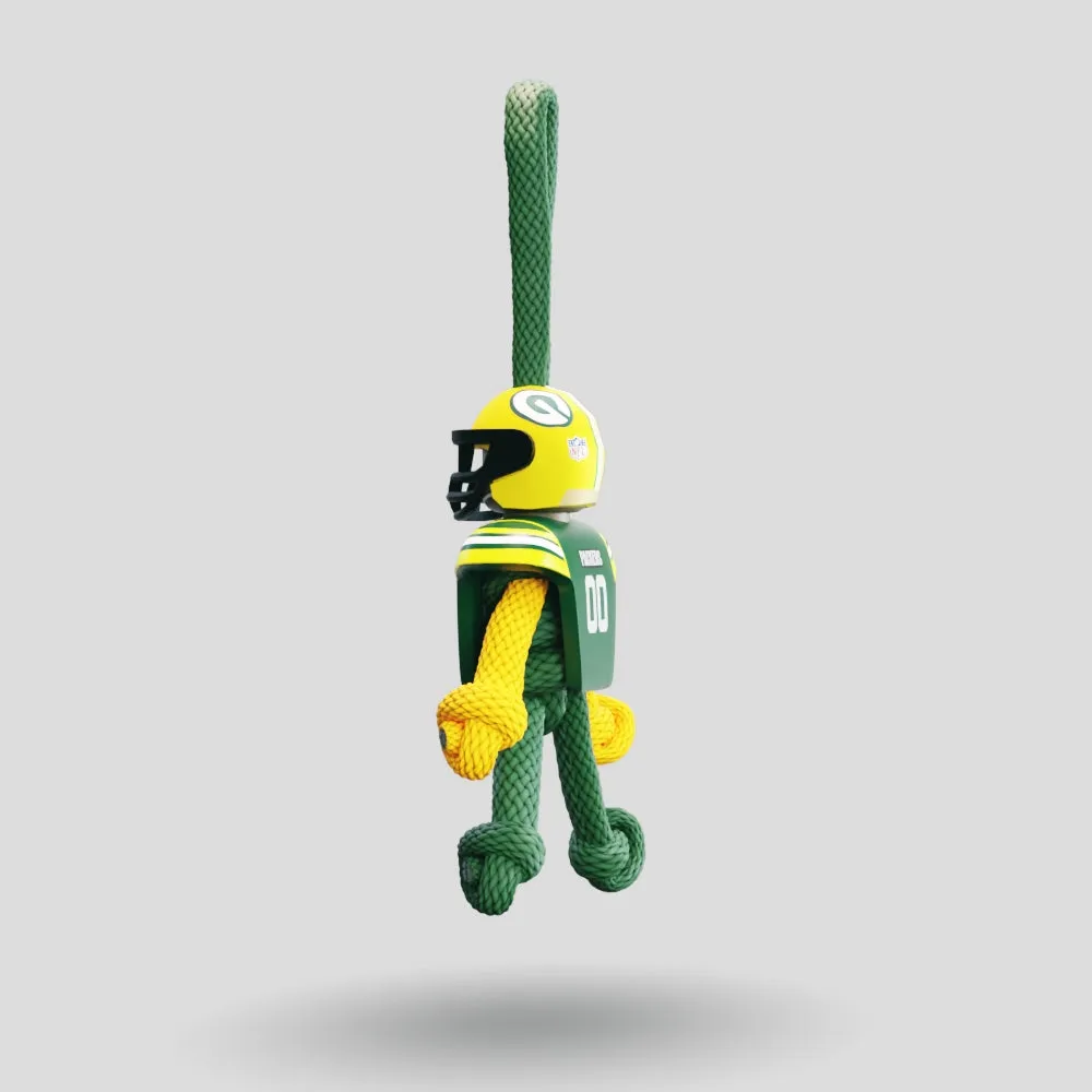 Green Bay Packers Paracord Buddy Keychain