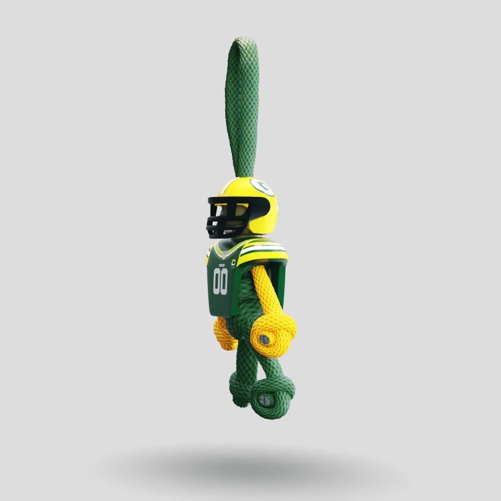 Green Bay Packers Paracord Buddy Keychain