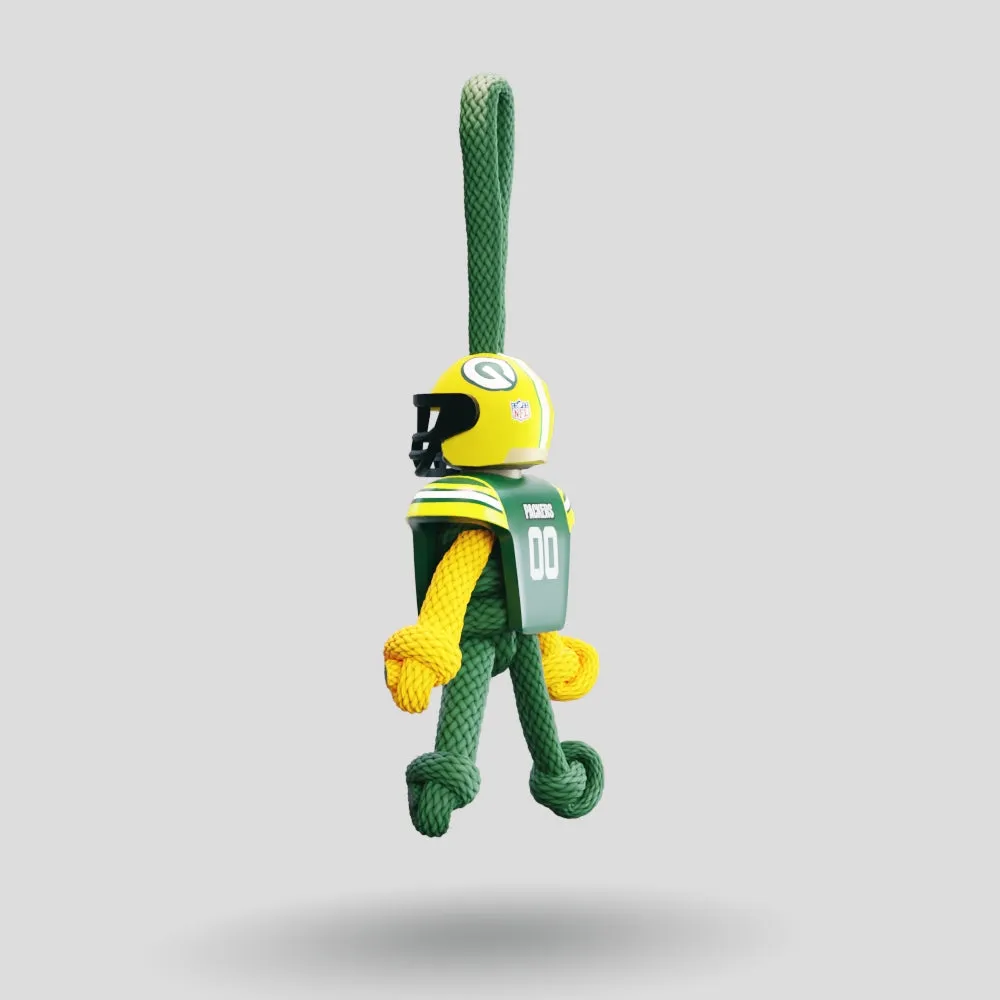 Green Bay Packers Paracord Buddy Keychain