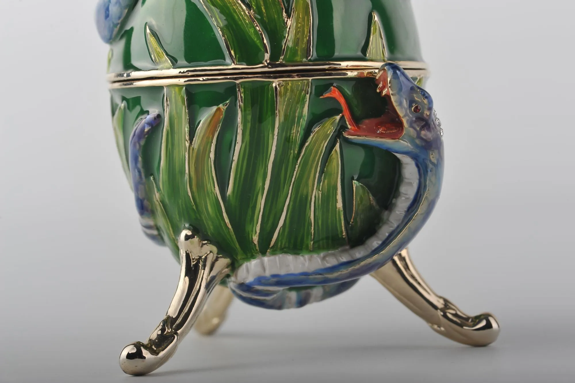 Green Egg with Snakes