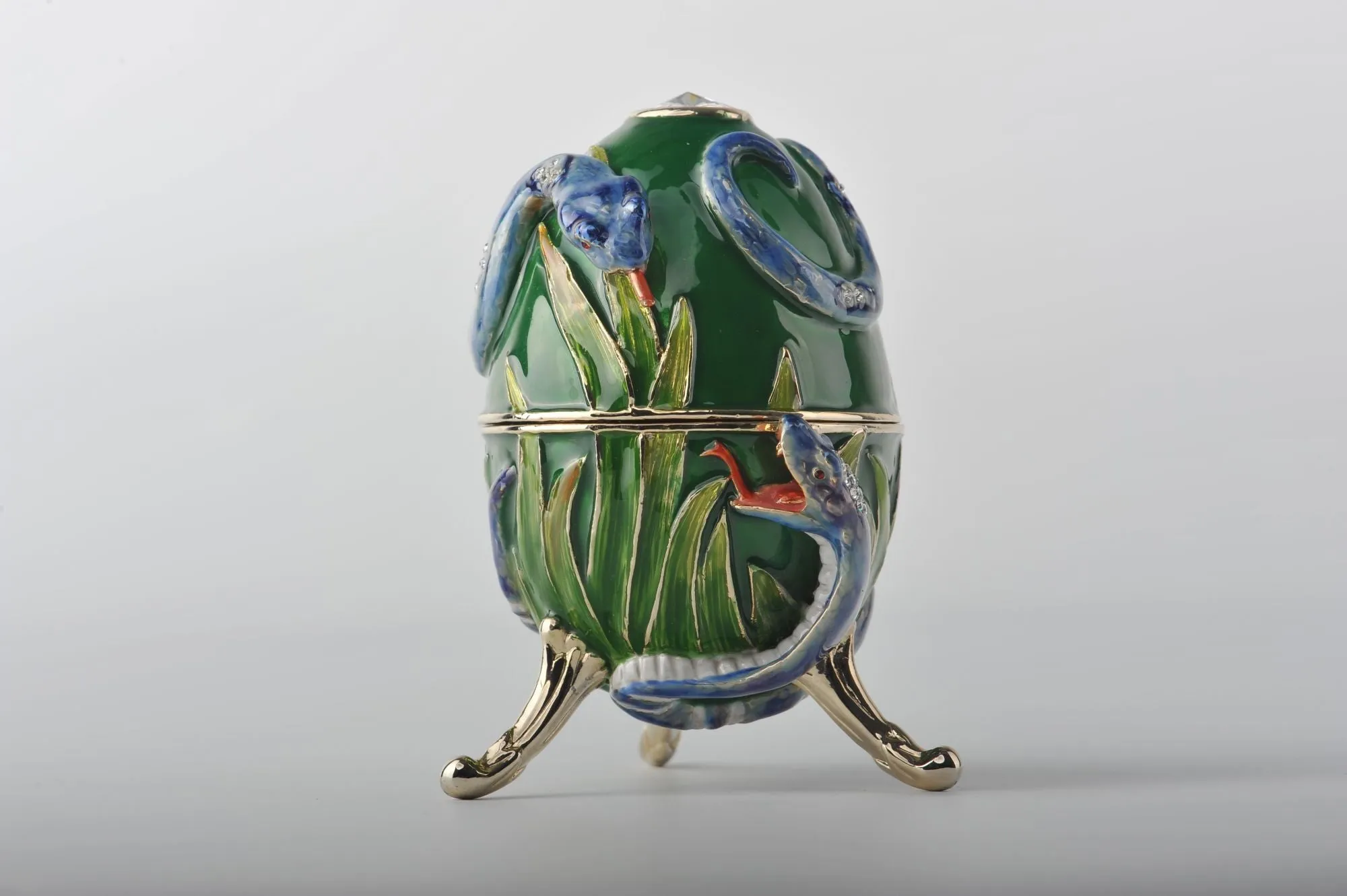 Green Egg with Snakes