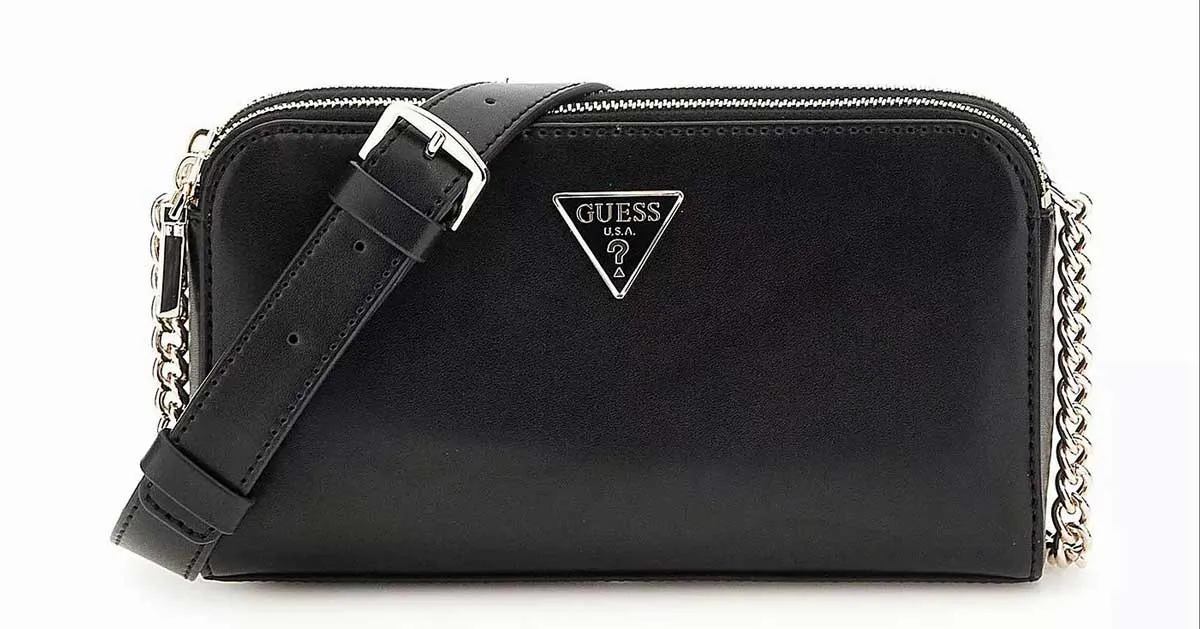 Guess Daryna Status Crossbody Bag In Black For Women