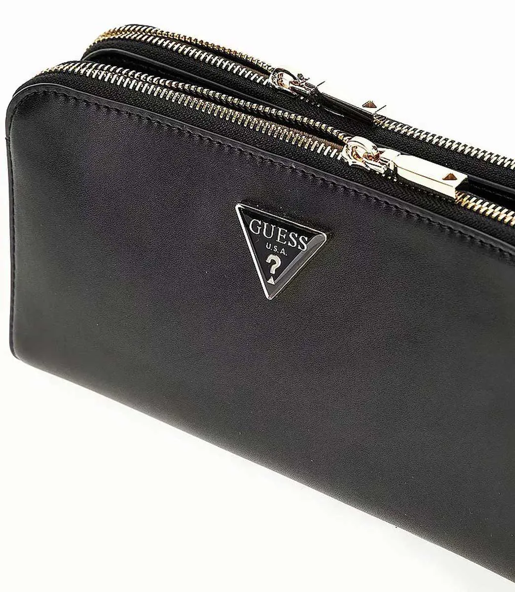 Guess Daryna Status Crossbody Bag In Black For Women