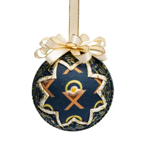 Handmade Heirloom Quilted Baby Jesus Christmas Ornament #11