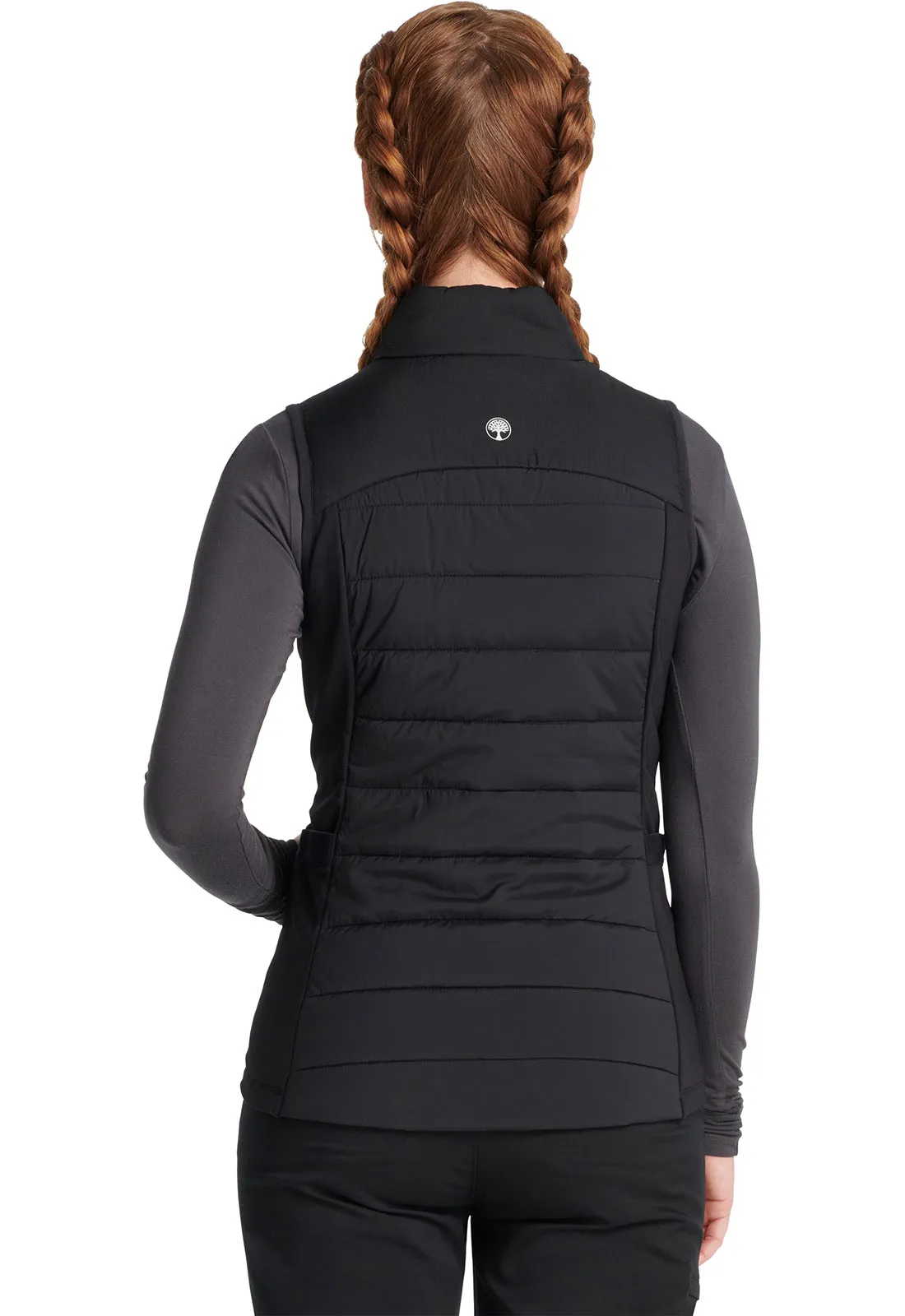 Healing Hands Khloe Quilted Vest Black