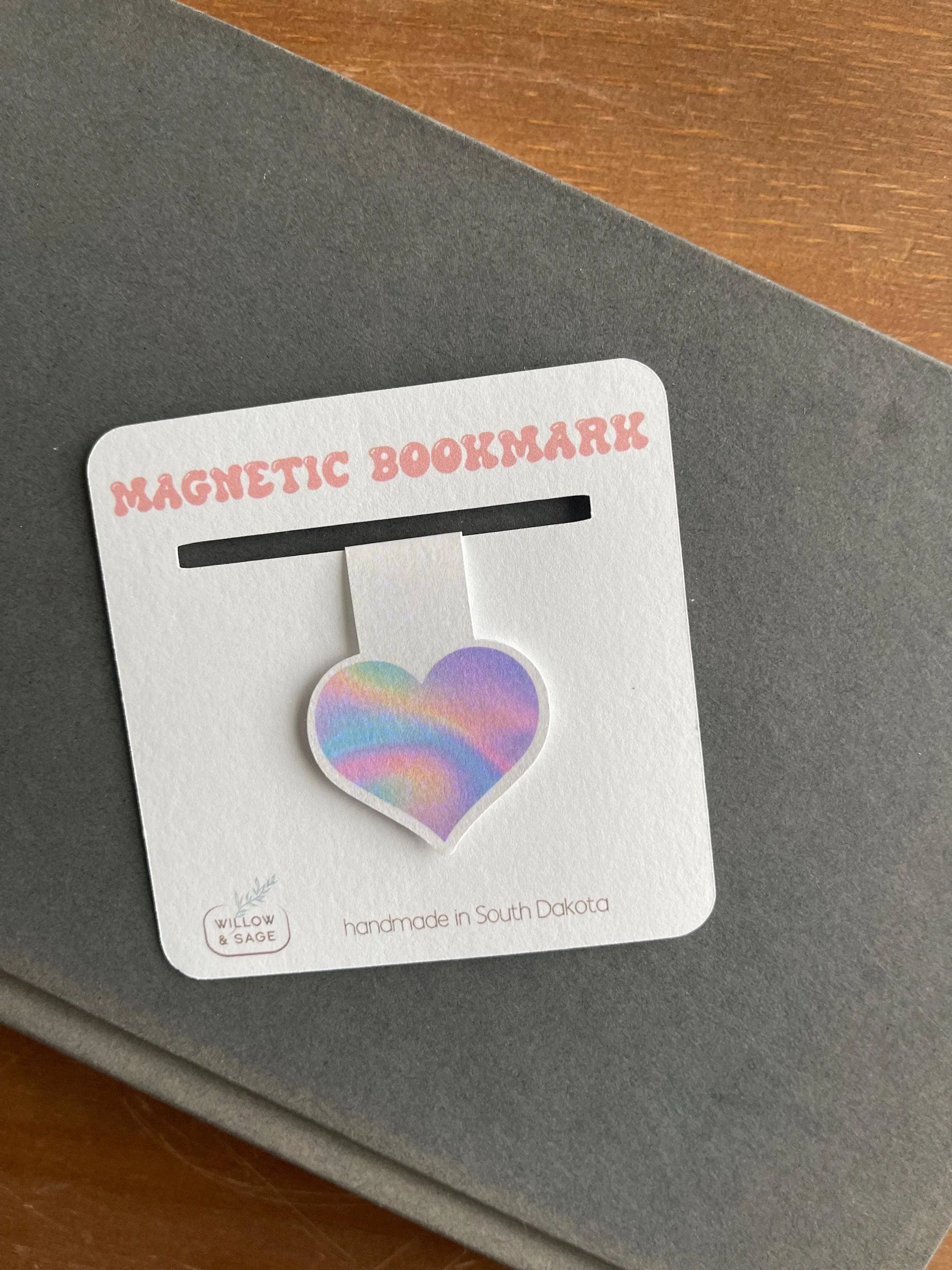 Heart Magnetic Bookmark
