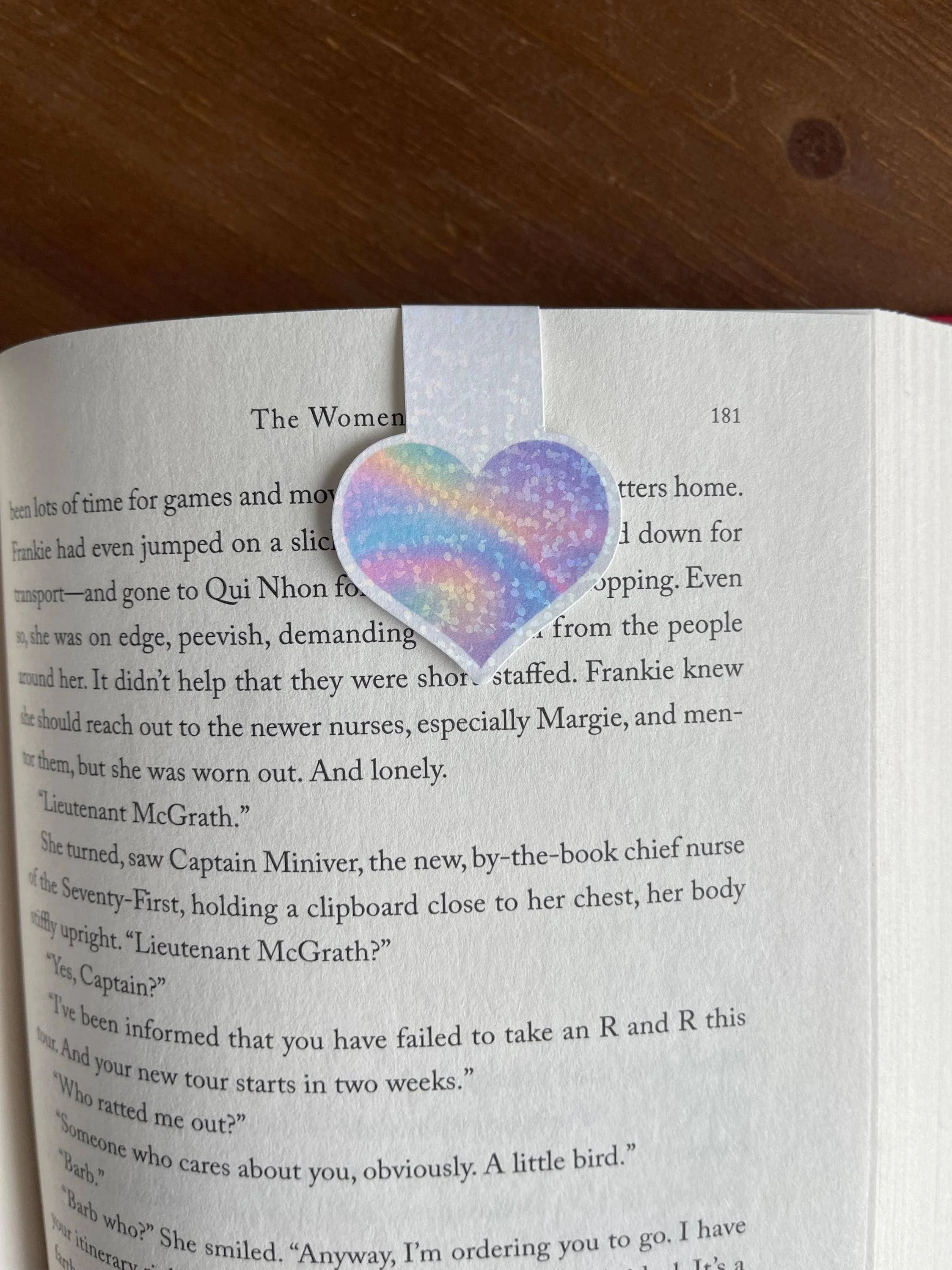 Heart Magnetic Bookmark