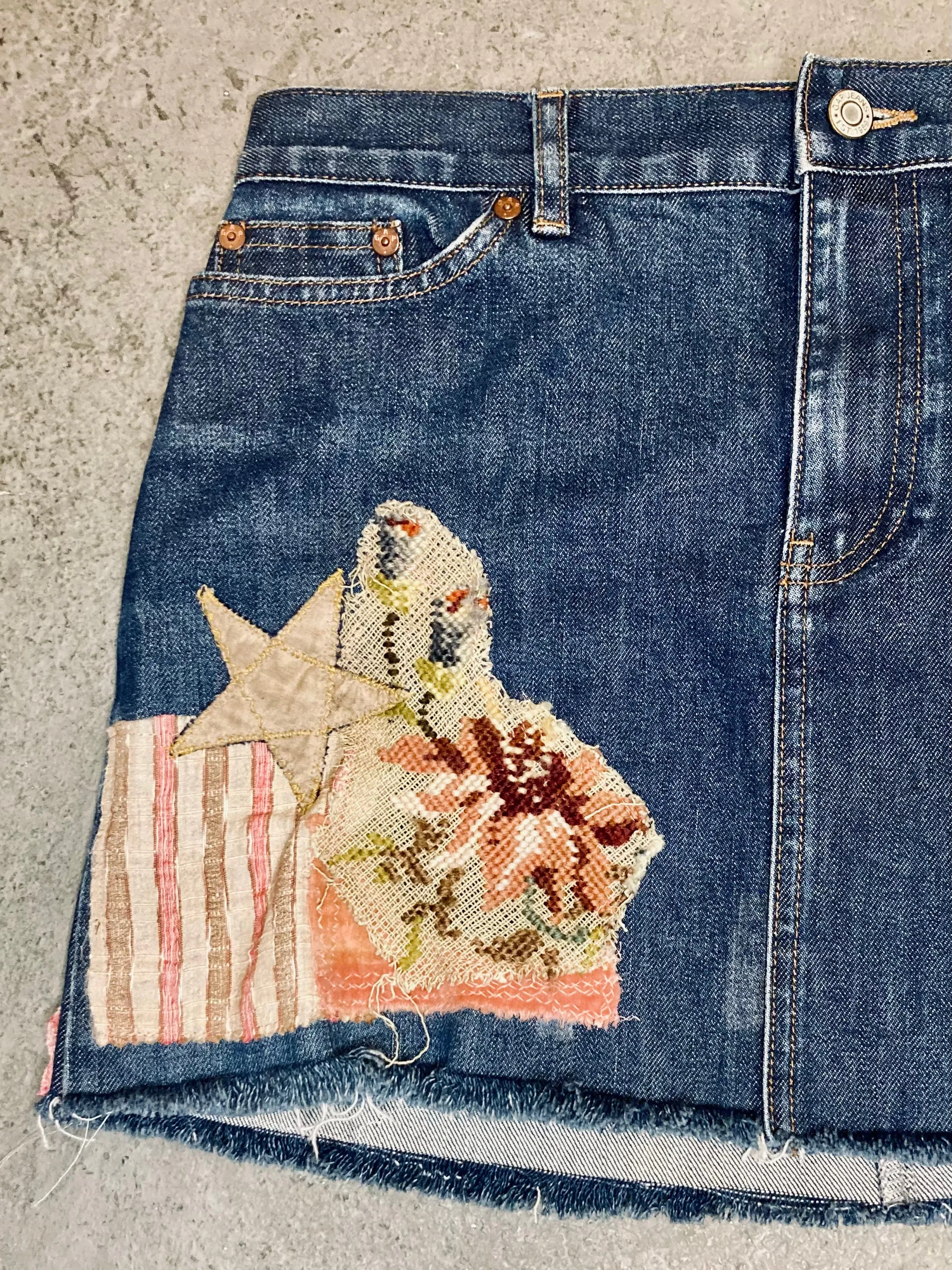 Heathers Patchwork Skirt
