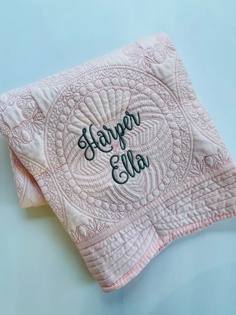 Heirloom Baby Quilts