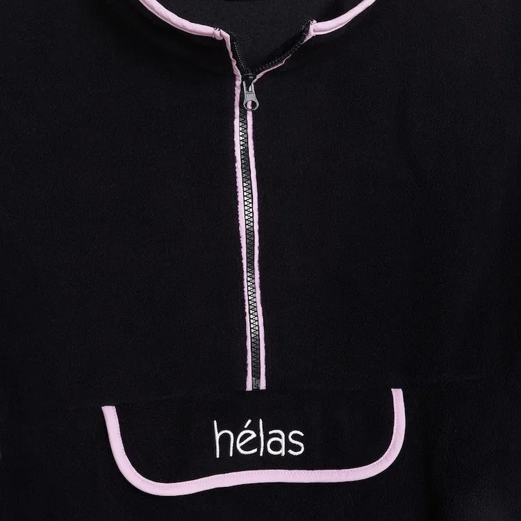 Helas Flurry Fleece Quarter Zip Sweatshirt Navy