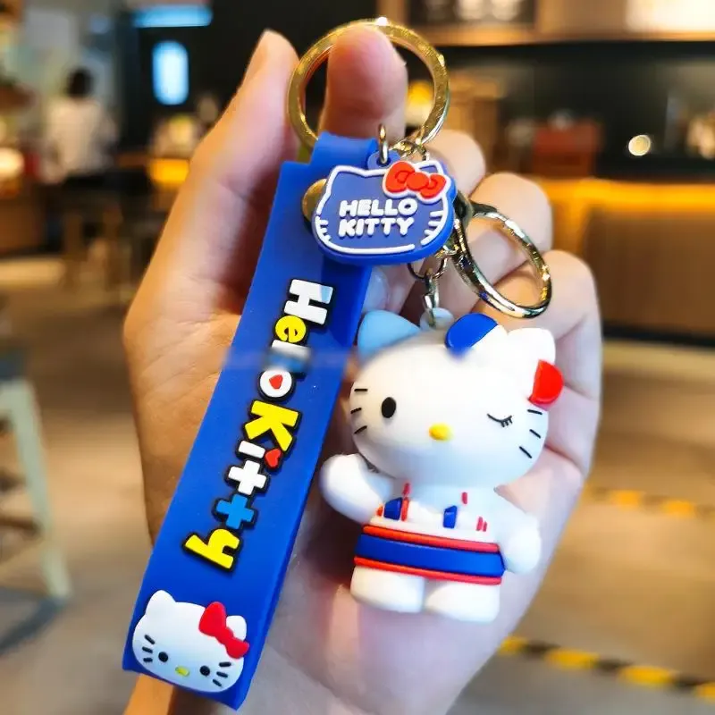 Hello Kitty 3D Keychain by Sanrio with Hand Strap