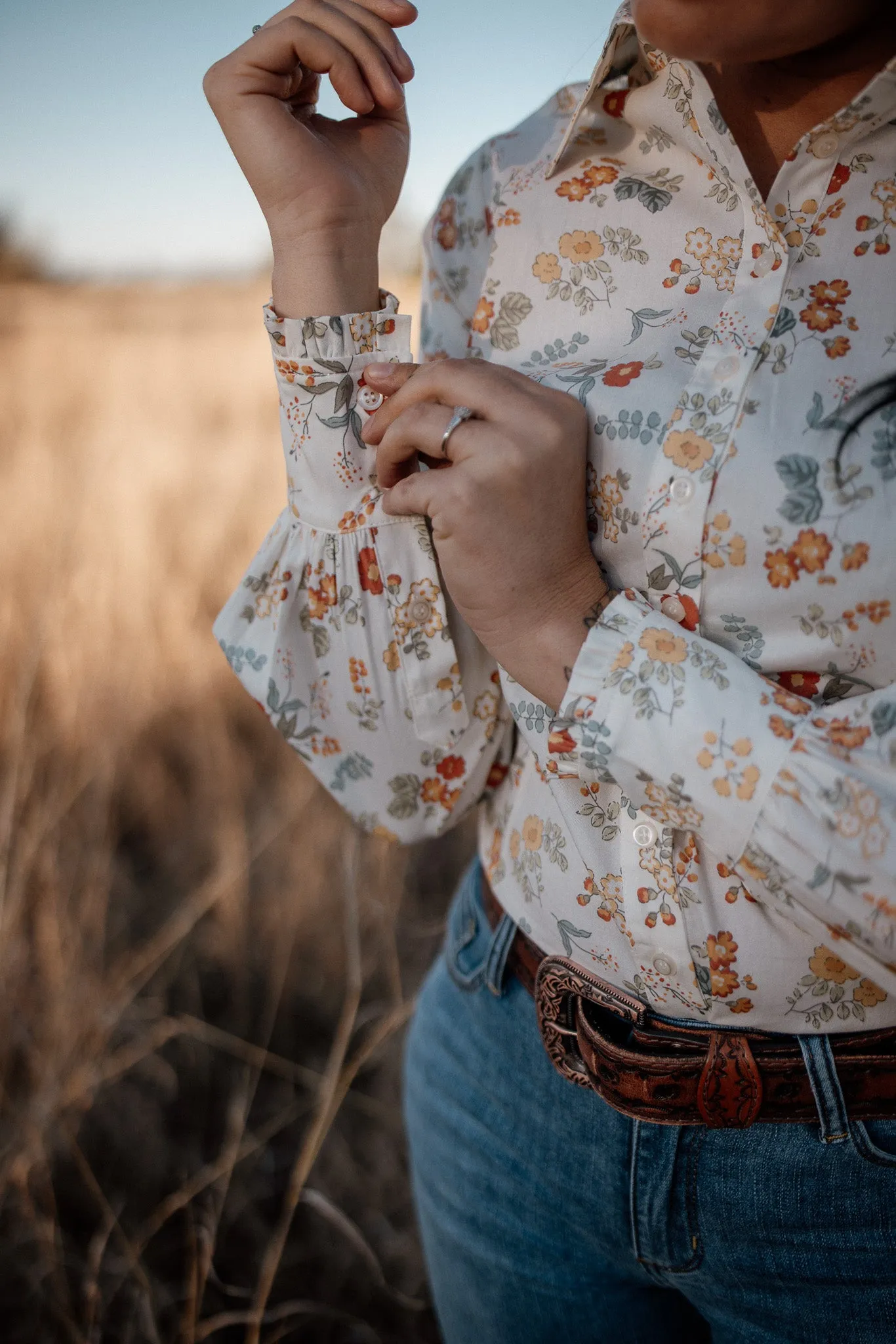 Heritage Floral Arena Shirt - Cheyenne