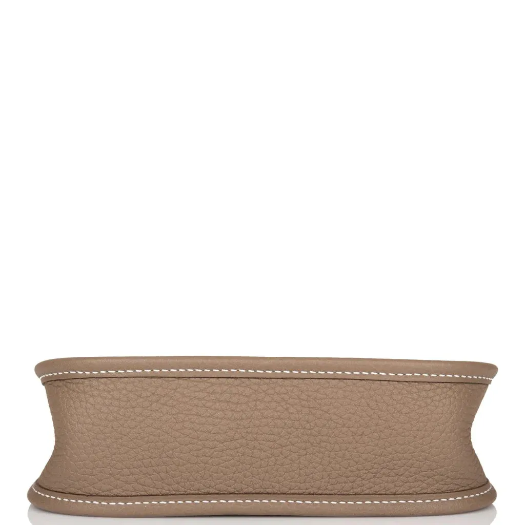 Hermes Evelyne TPM Etoupe Clemence Palladium Hardware