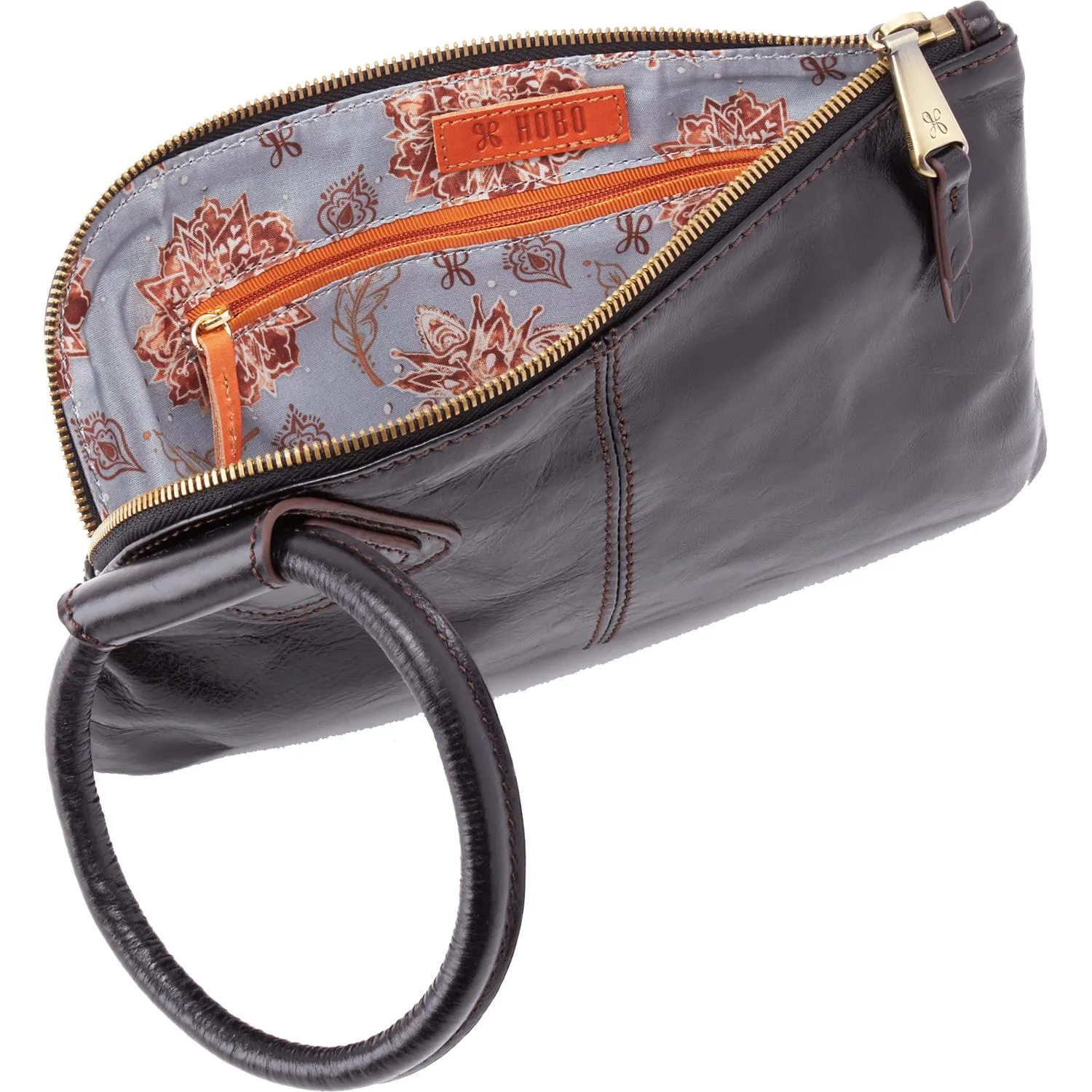 Hobo Sable Black Leather