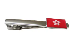Hong Kong Pendant Square Tie Clip