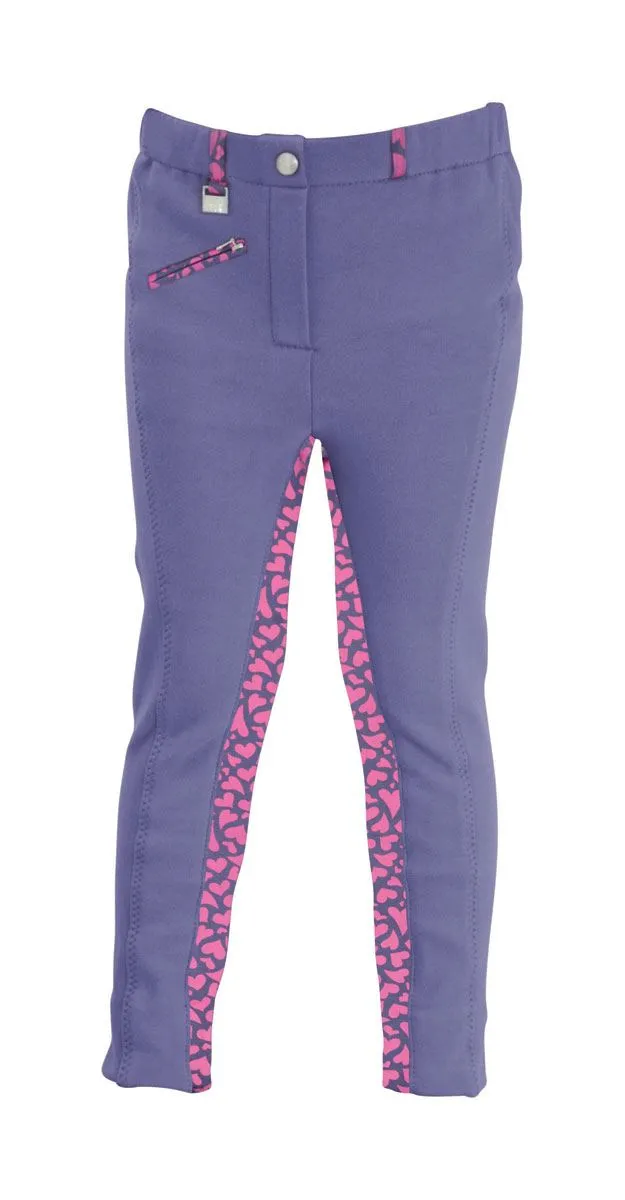 HyPERFORMANCE Love Hearts Childrens Jodhpurs