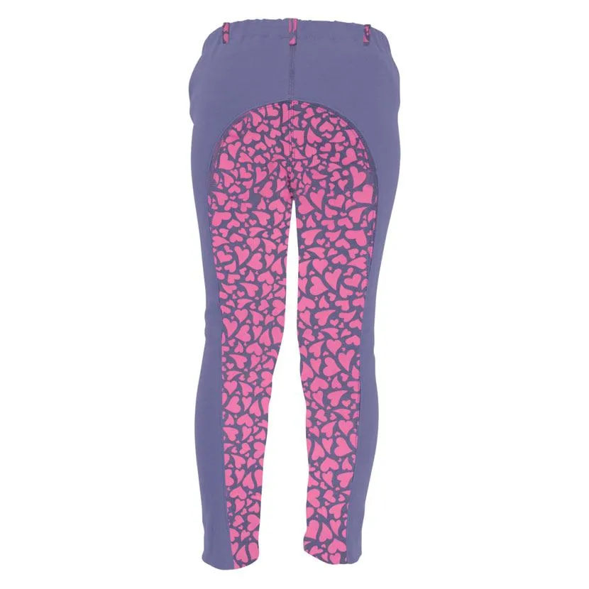 HyPERFORMANCE Love Hearts Childrens Jodhpurs