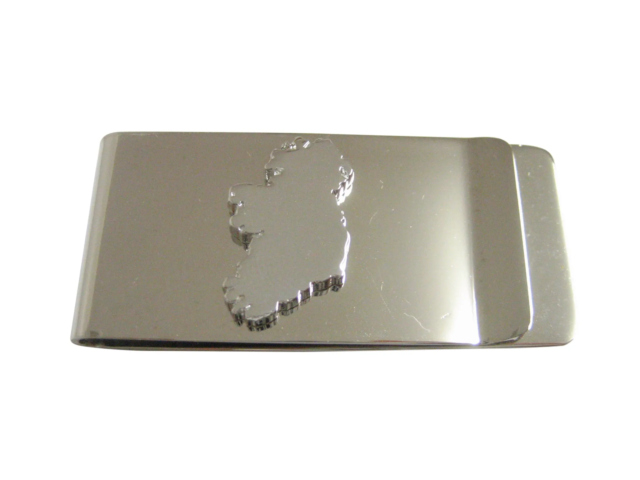 Ireland Map Shape V2 Money Clip