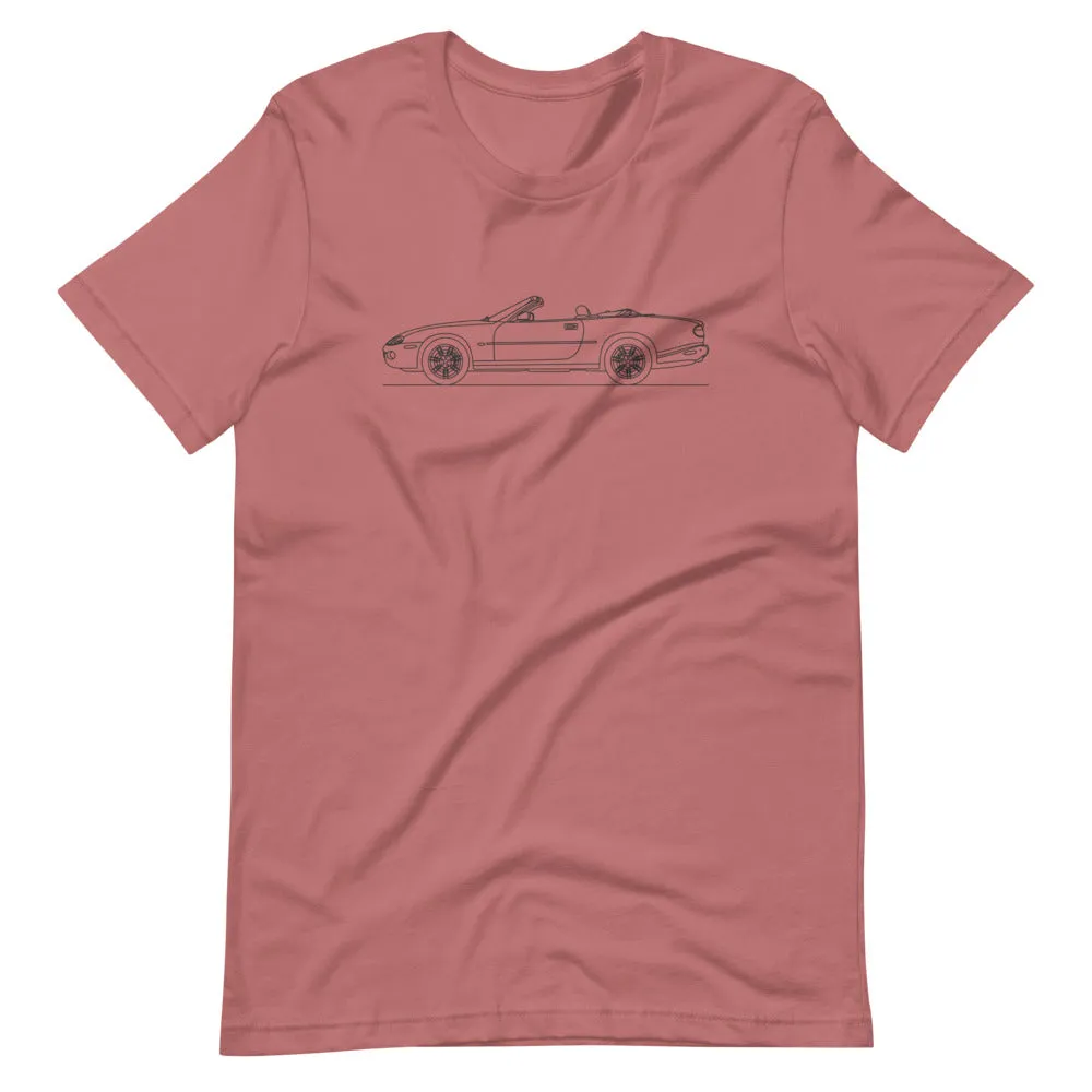 Jaguar XK8 X100 Convertible silhouette T-shirt