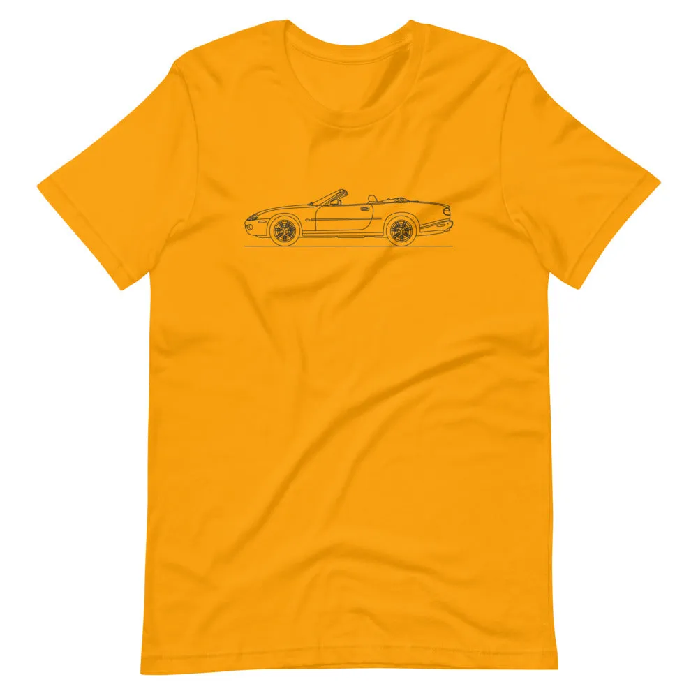 Jaguar XK8 X100 Convertible silhouette T-shirt