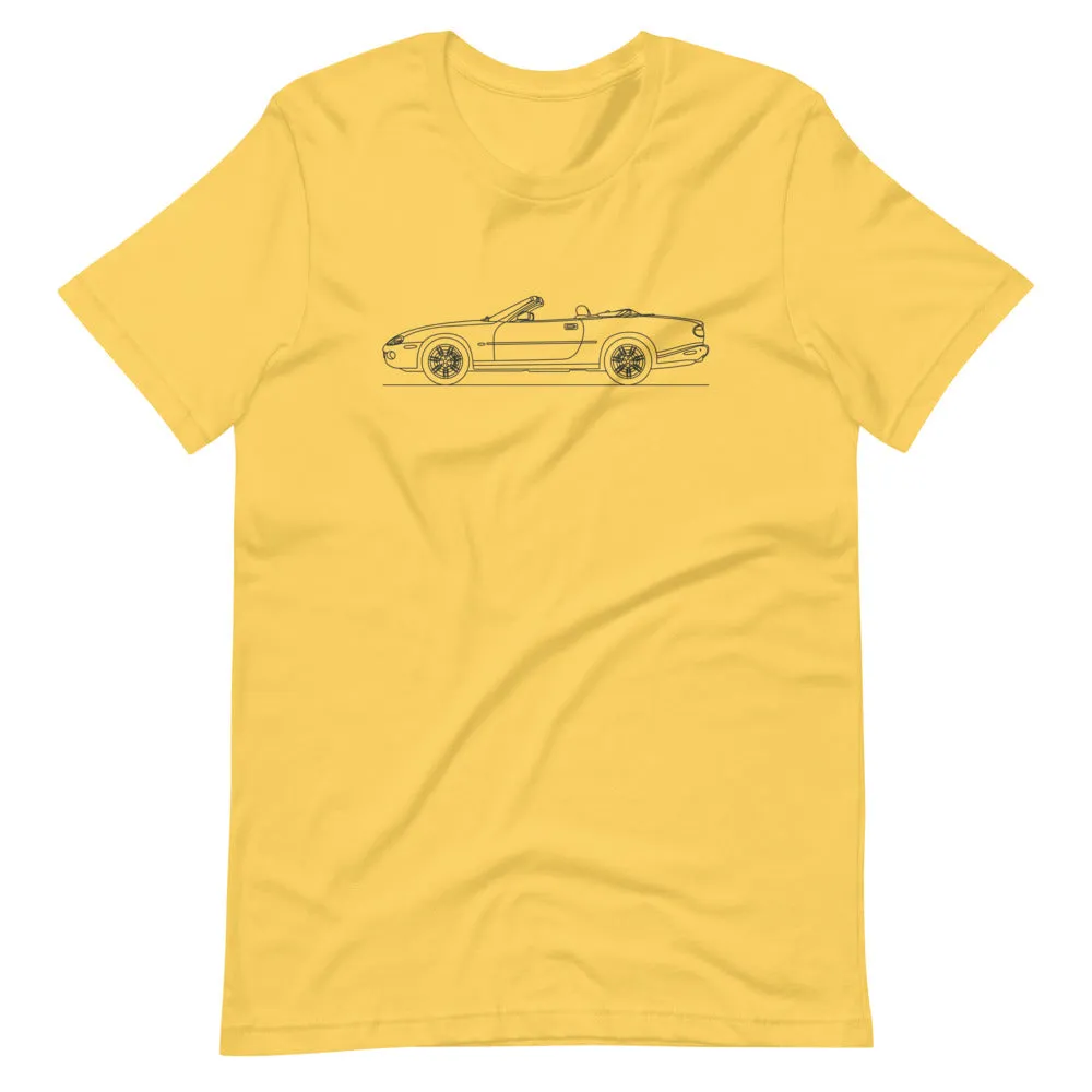 Jaguar XK8 X100 Convertible silhouette T-shirt