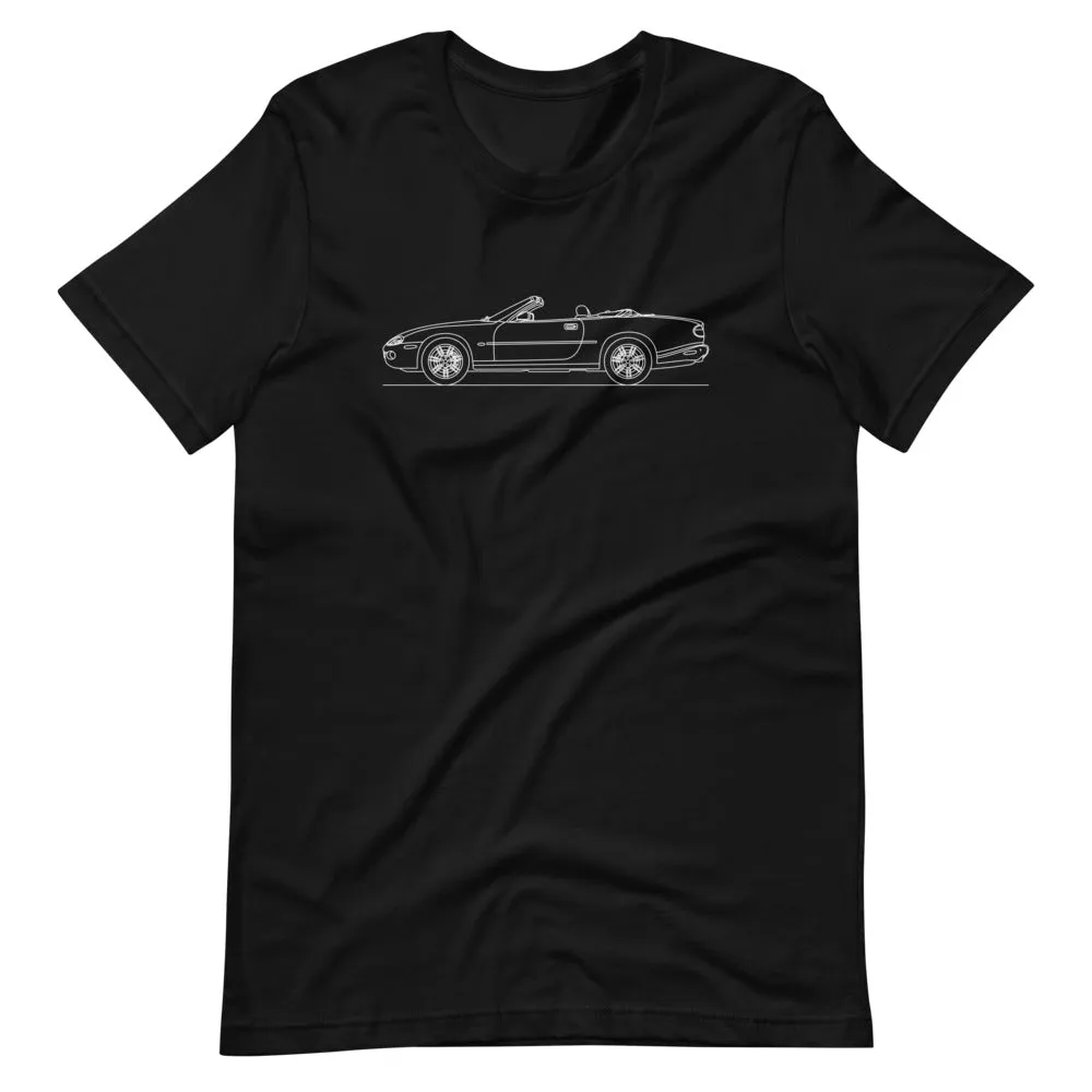Jaguar XK8 X100 Convertible silhouette T-shirt