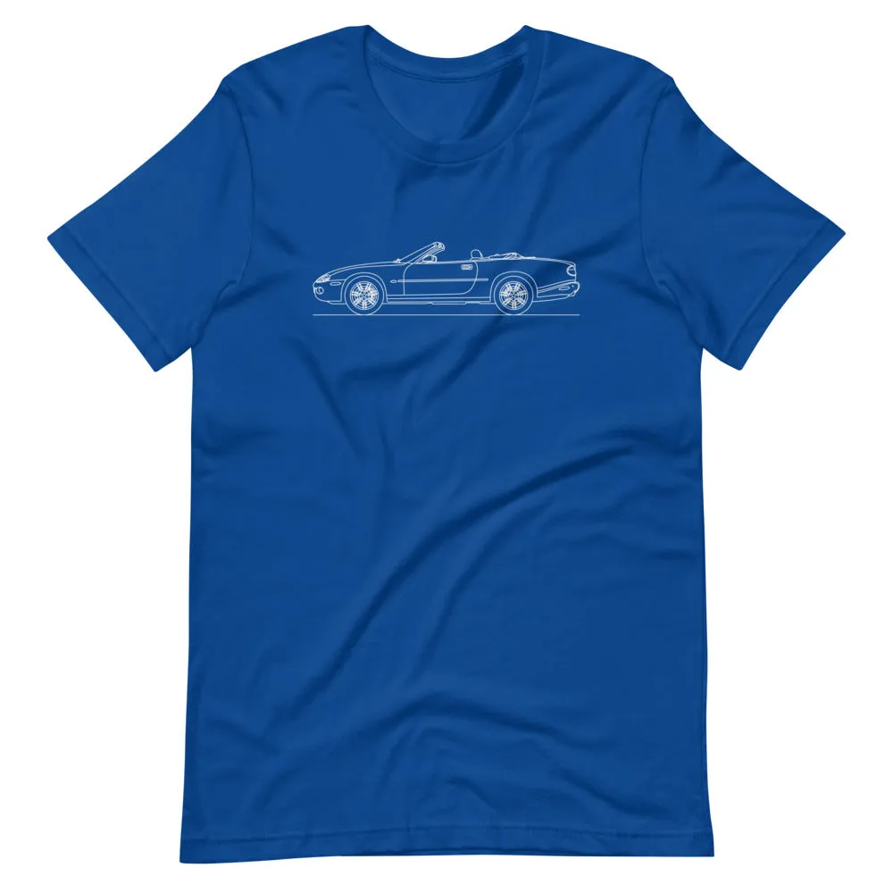 Jaguar XK8 X100 Convertible silhouette T-shirt