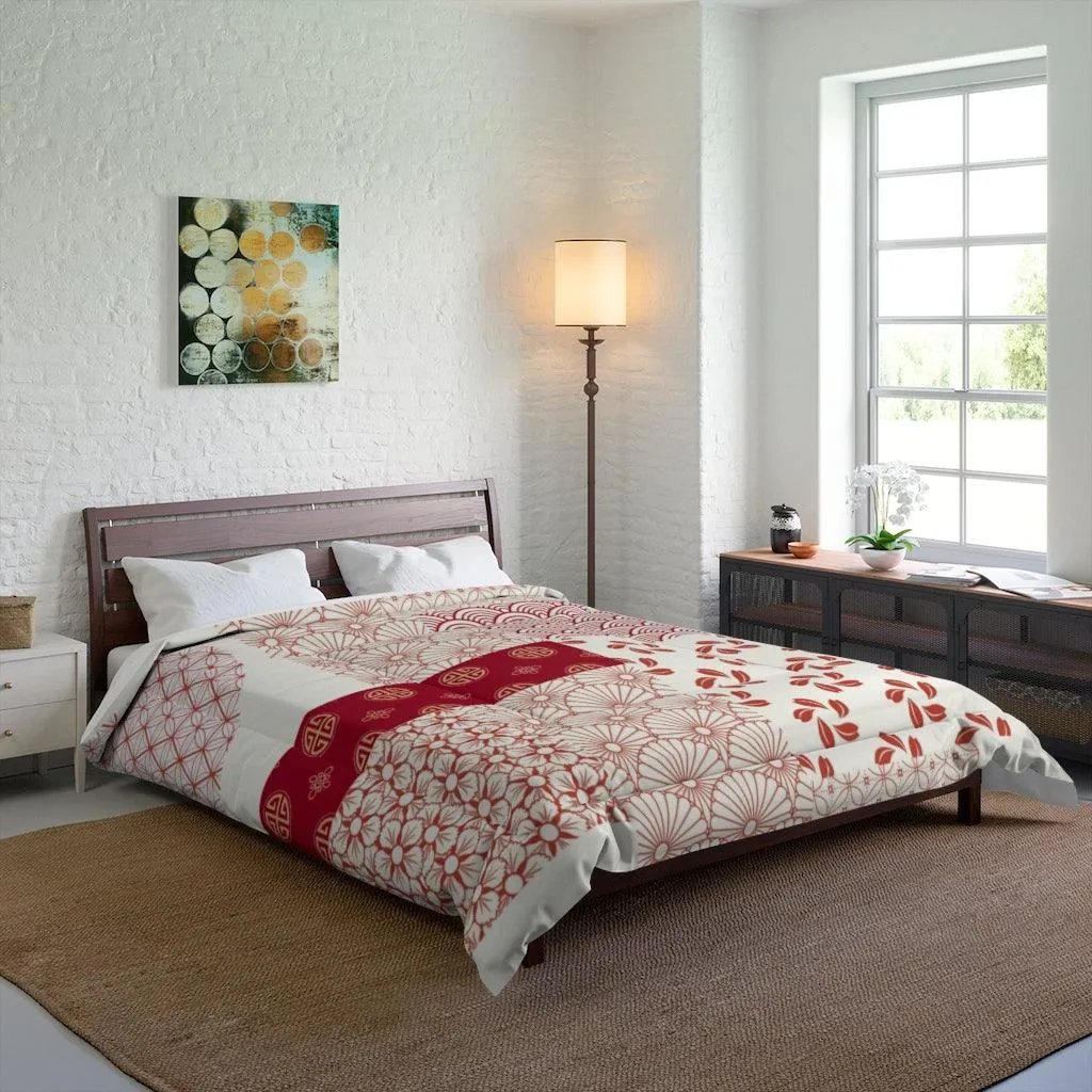 Japanese Wagara Patchwork Comforter