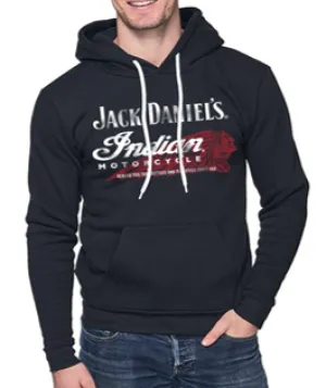 JD Indian Motorcycle Distressed Hoodie