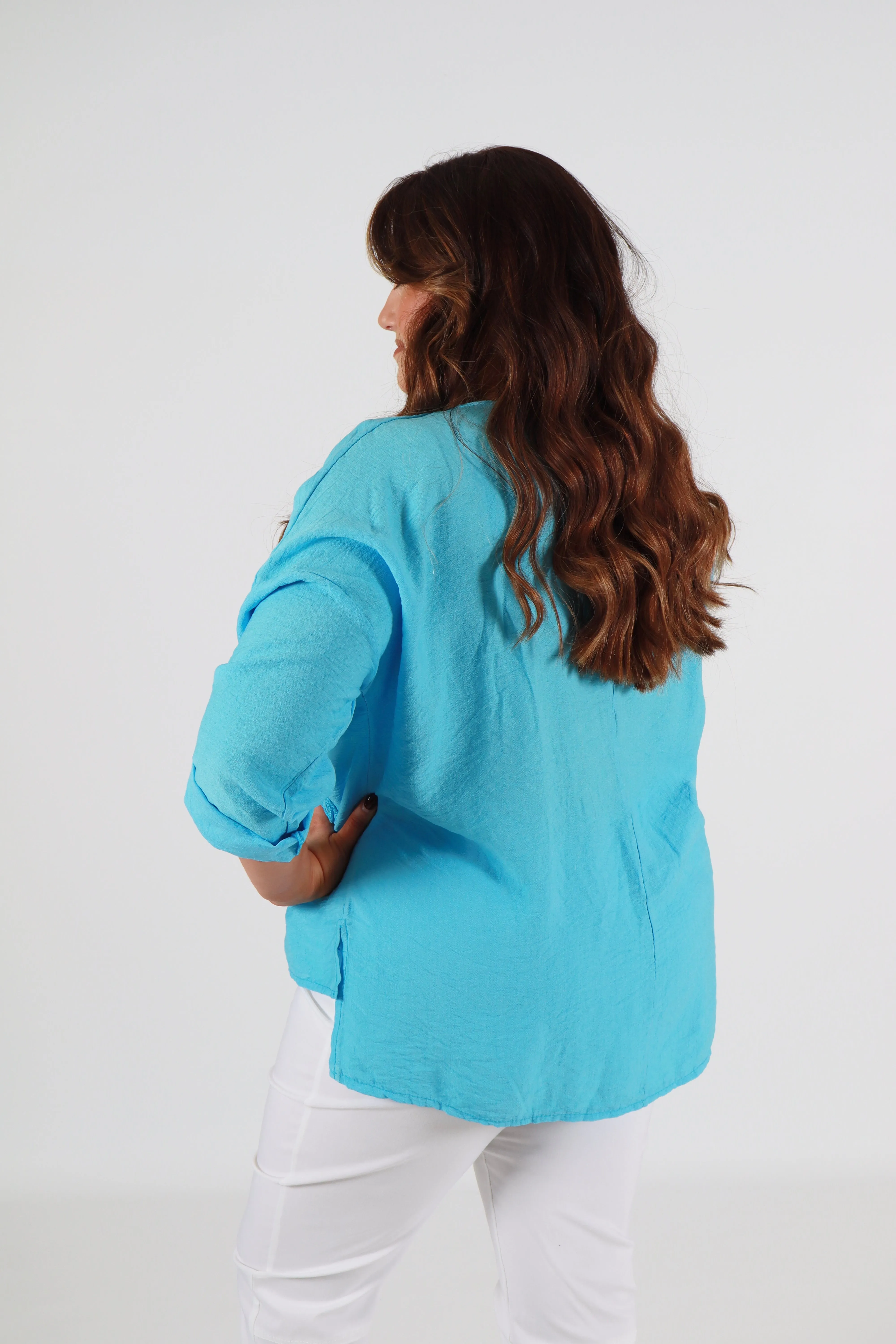 Jemma Blouse in Blue