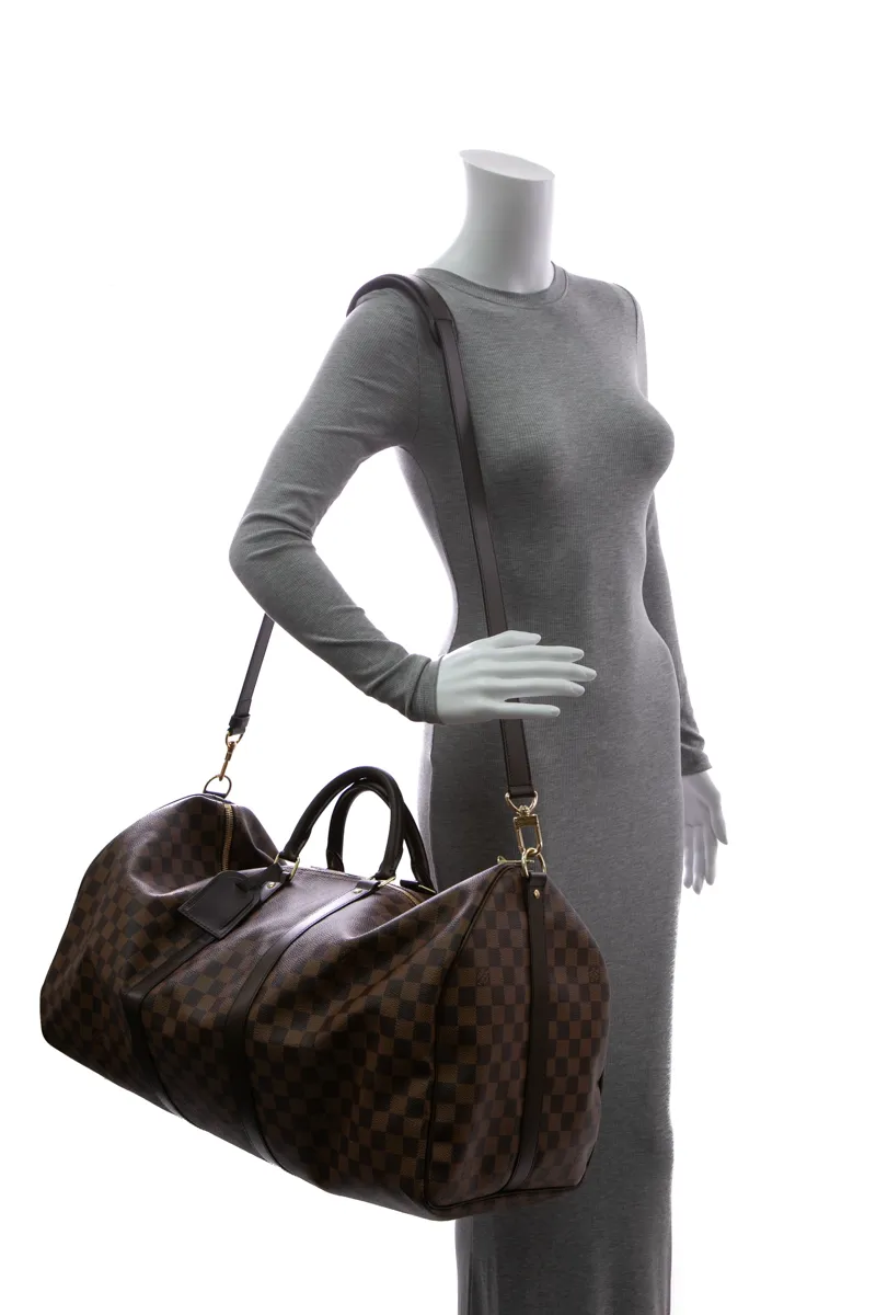 Keepall 55 Bandouliere Travel Bag