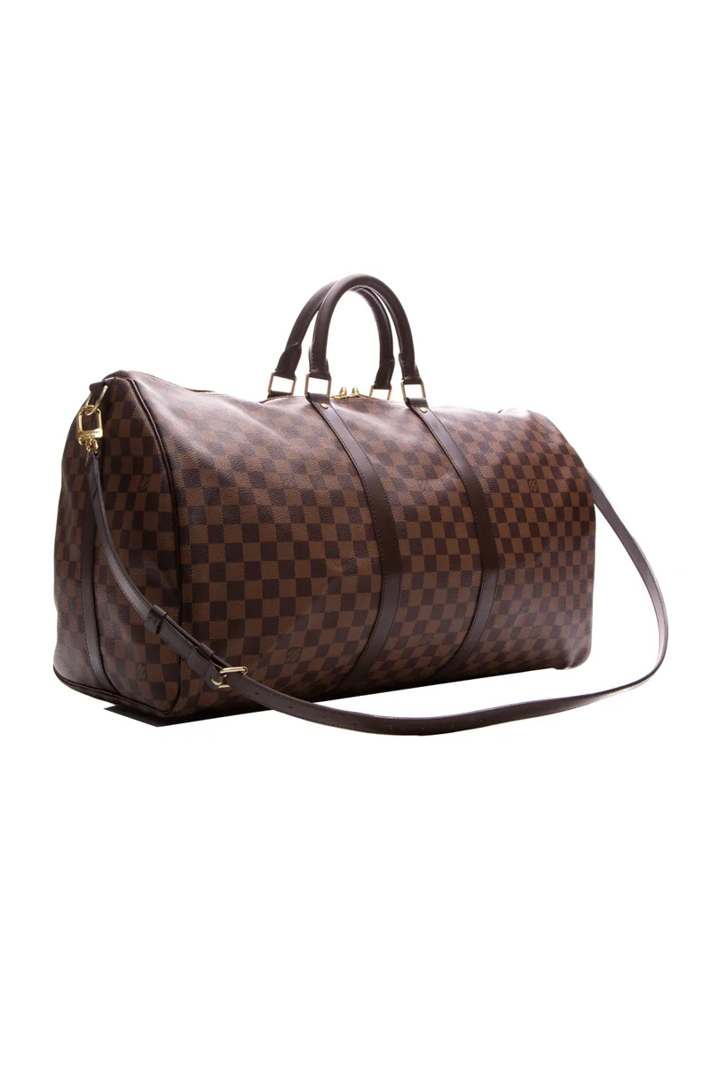 Keepall 55 Bandouliere Travel Bag