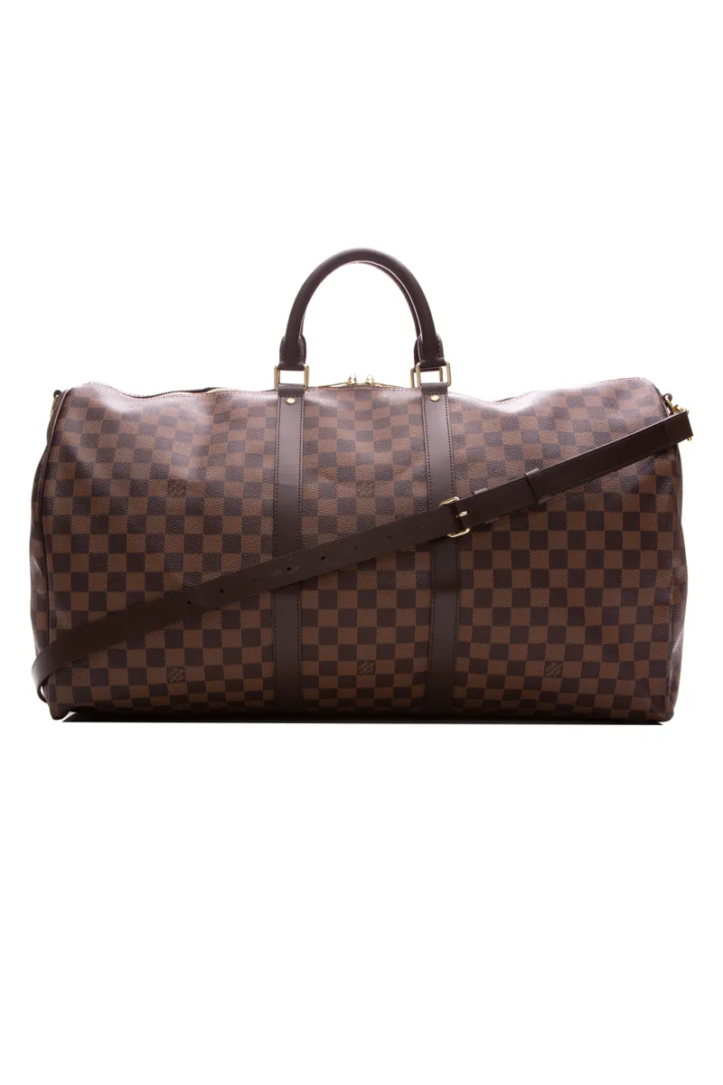 Keepall 55 Bandouliere Travel Bag
