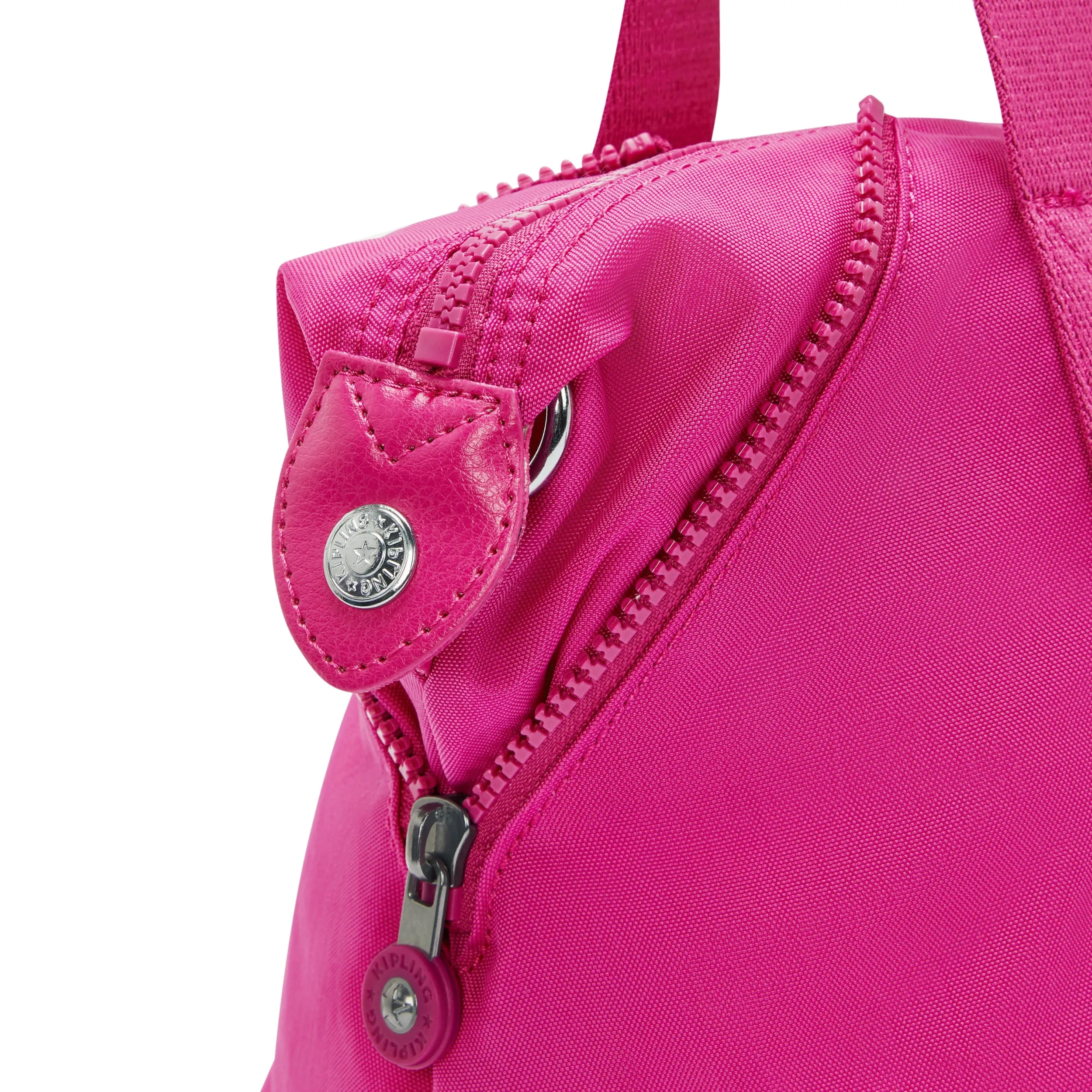 Kipling Art Mini Glowing Fuchsia Small Handbag  01327-3KU