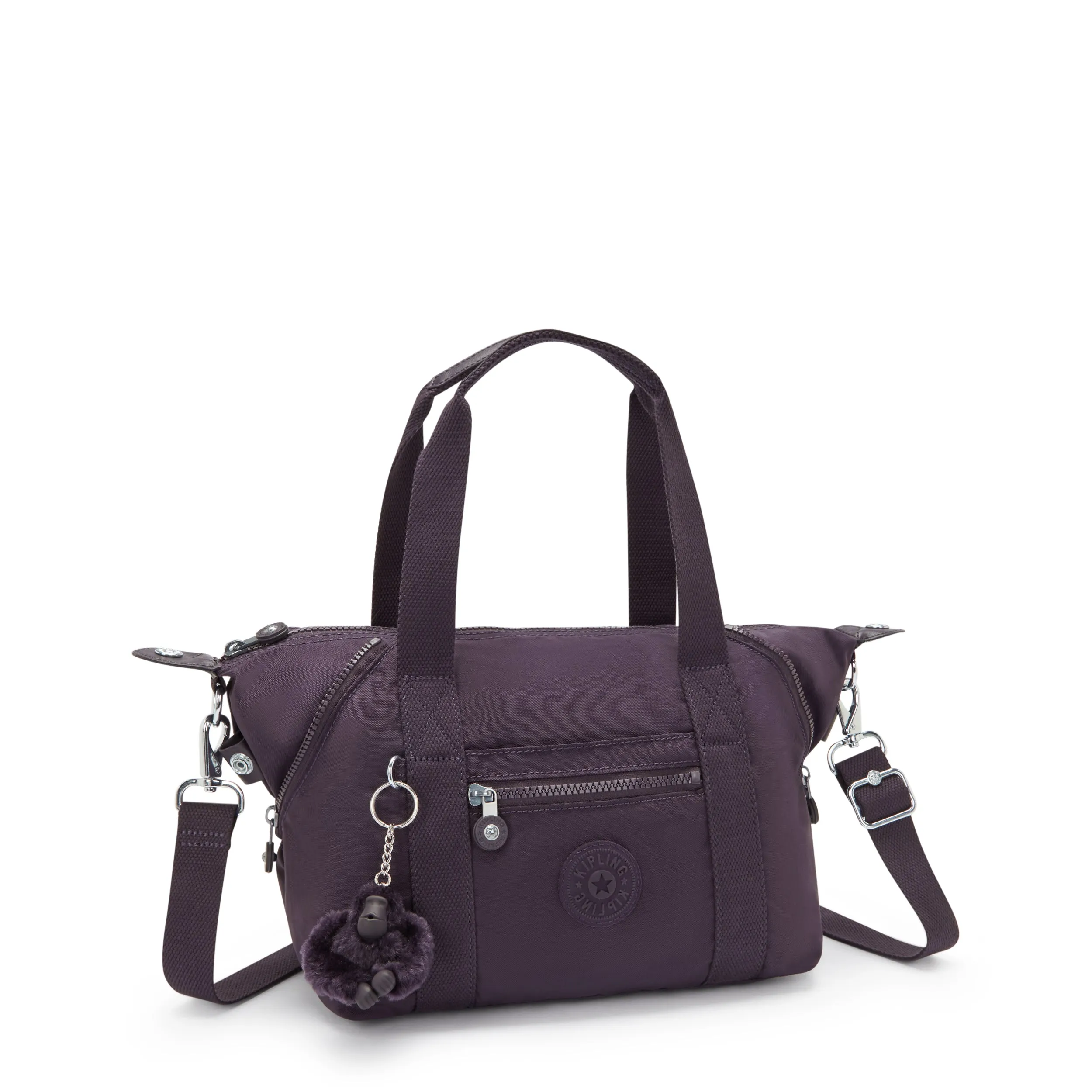 Kipling Art Mini Ultimate Plum Small Handbag  01327-67U