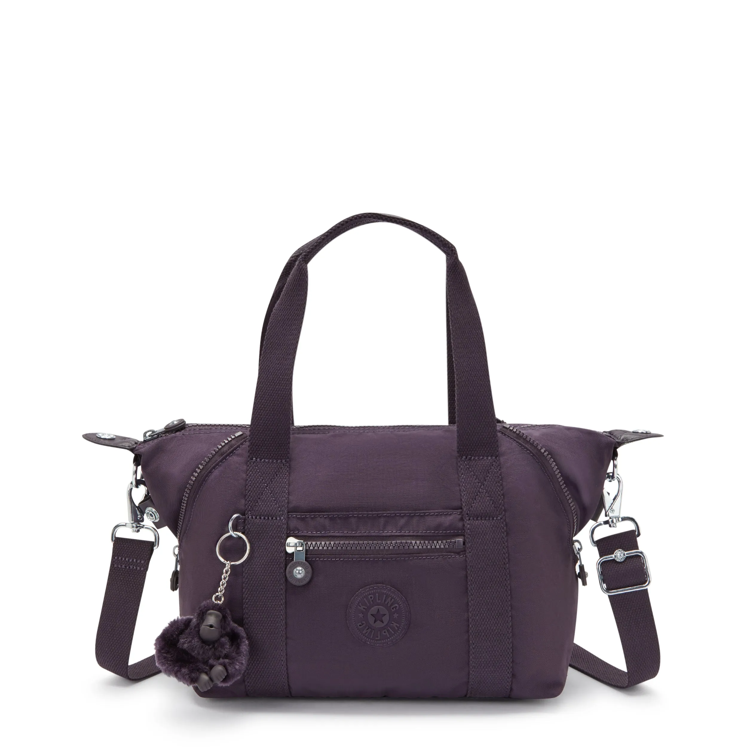Kipling Art Mini Ultimate Plum Small Handbag  01327-67U