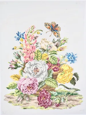 Kirstin Lamb, "After Floral Embroidery"
