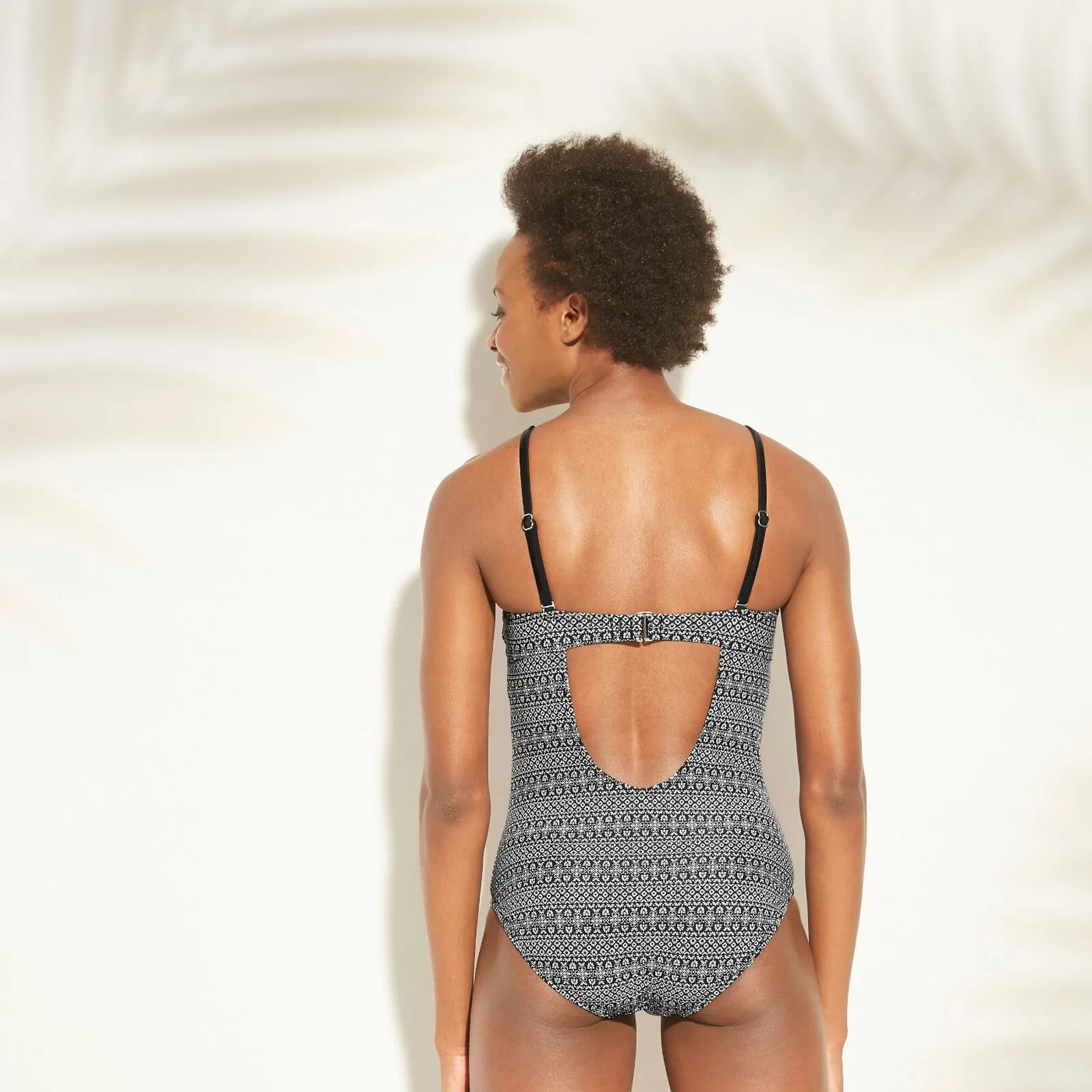 Kona Sol Women's Lace Up One Piece Swimsuit