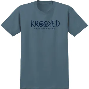 Krooked - Krooked Eyes Tee Indigo Blue