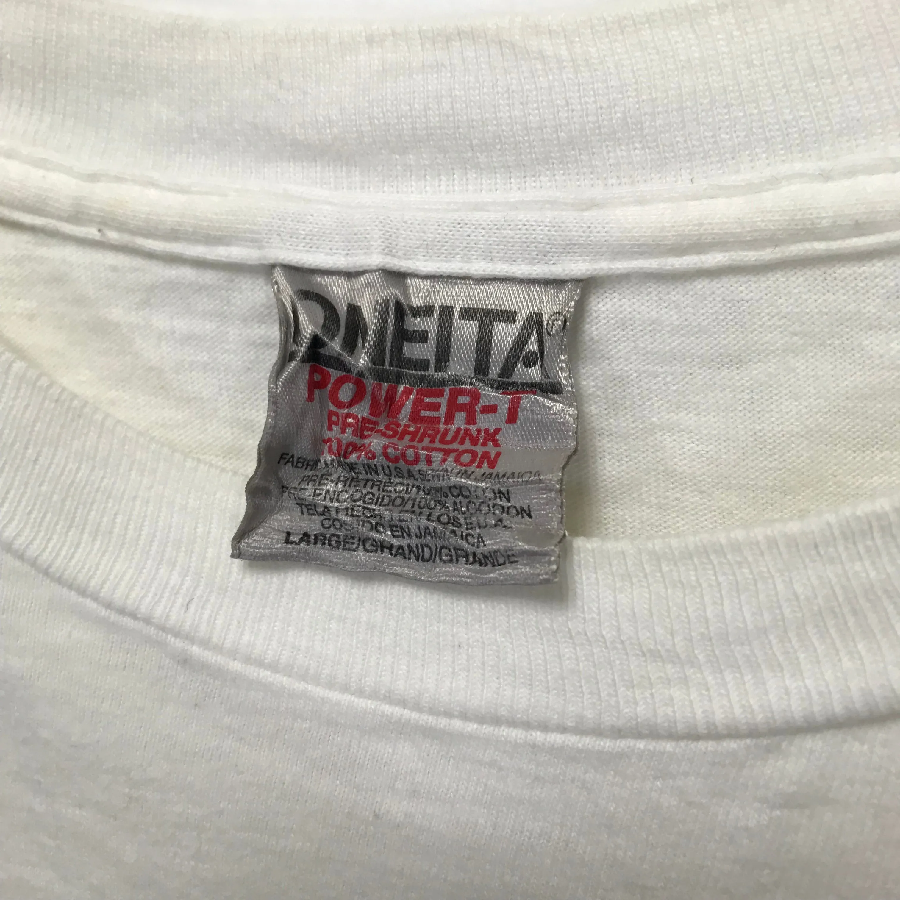 [L] A Bathing Ape Bape Vintage '90s Go Ape Tee (Oneita)
