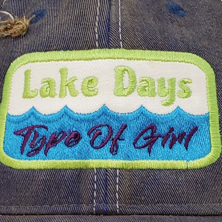 Lake Days Type of Girl (patch)