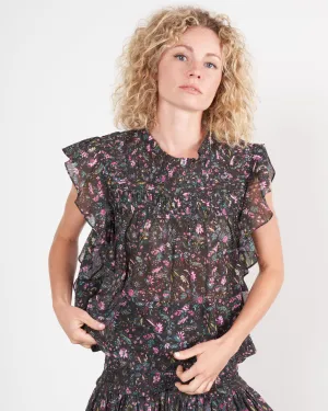 layona top - multicolor